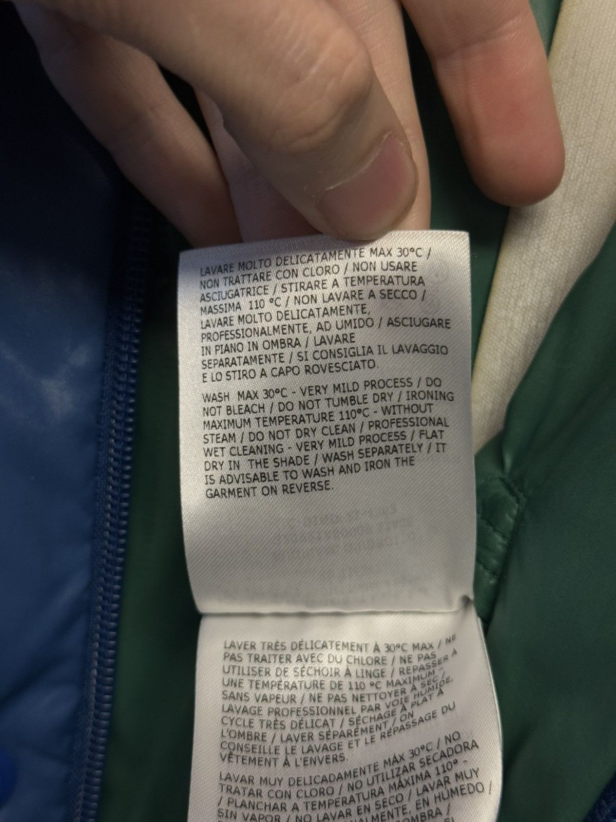 Moncler Moncler Suginami Giubbotti Men Size (2) Blue Green $1770 Size US M / EU 48-50 / 2 - 12 Thumbnail