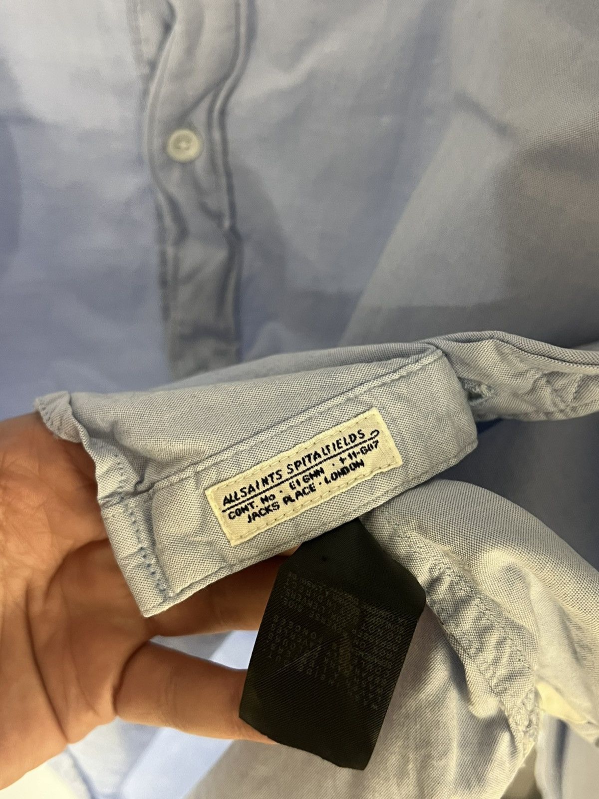 Allsaints × Vintage VERY RARE ALLSAINTS DESIGNER LONG SLEEVE SHIRT JAPAN STYLE Size US XL / EU 56 / 4 - 5 Thumbnail