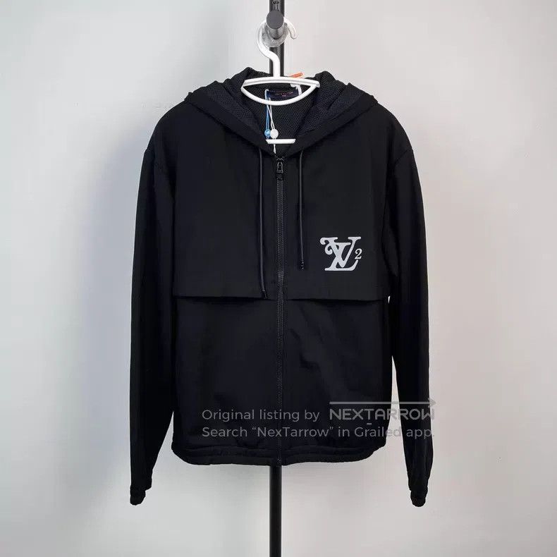 Louis Vuitton Louis Vuitton Nigo reflective logo hooded jacket Size US S / EU 44-46 / 1 - 1 Thumbnail