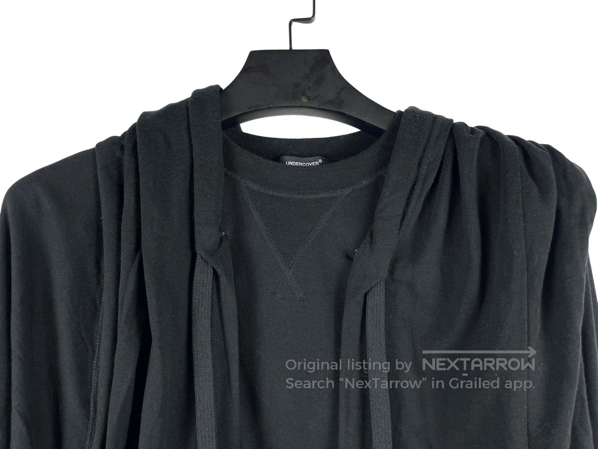 Undercover Undercover Fake Two-Piece Hooded Structured Sweatshirt Size US L / EU 52-54 / 3 - 4 Thumbnail