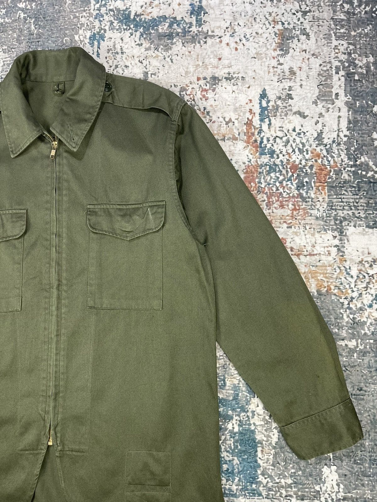 Vintage Vtg 1986 Military No.2 Top Work Clothes Army Jackets Size US S / EU 44-46 / 1 - 4 Thumbnail