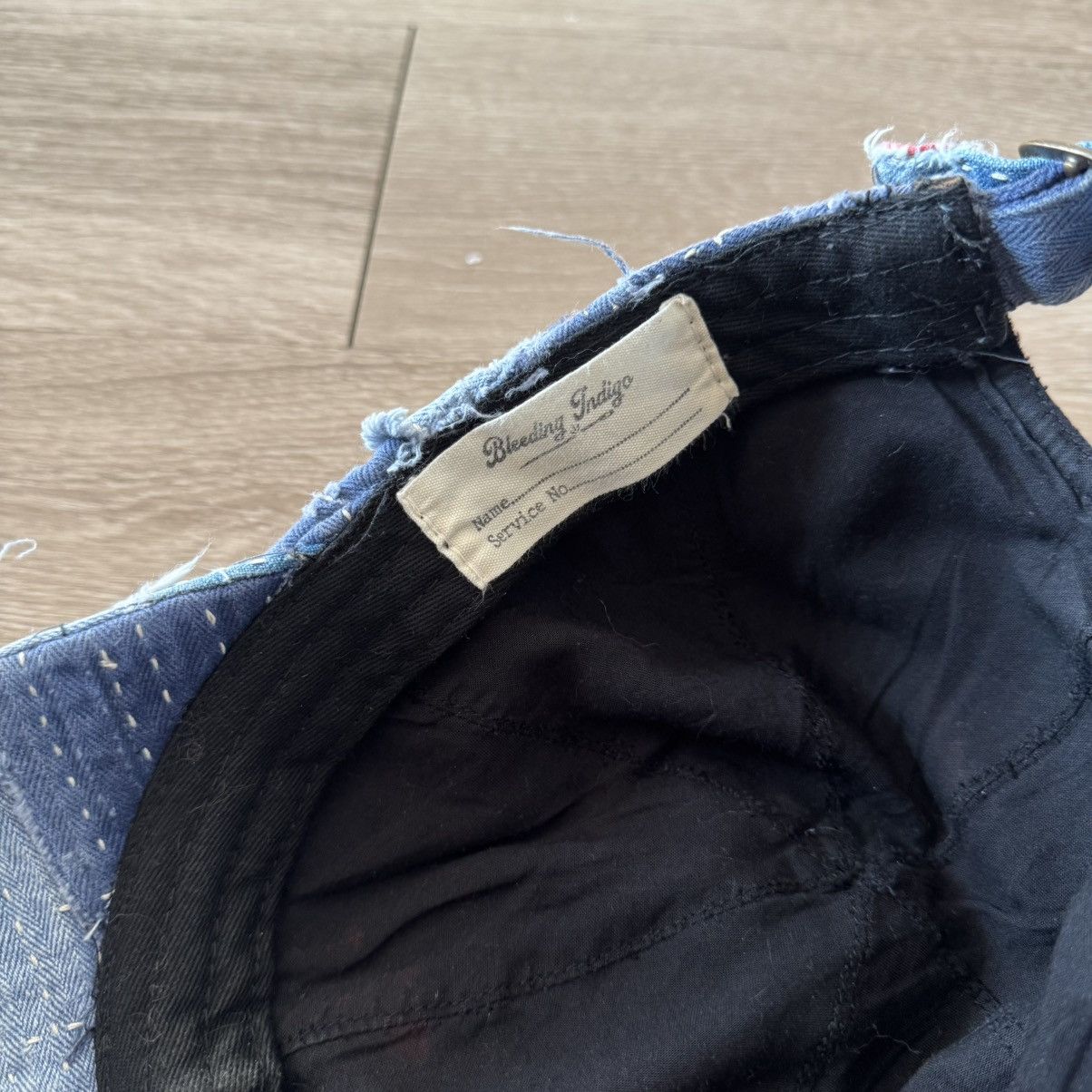 Other Bleeding Indigo Chore Boro Hat 1/1 Size ONE SIZE - 6 Thumbnail
