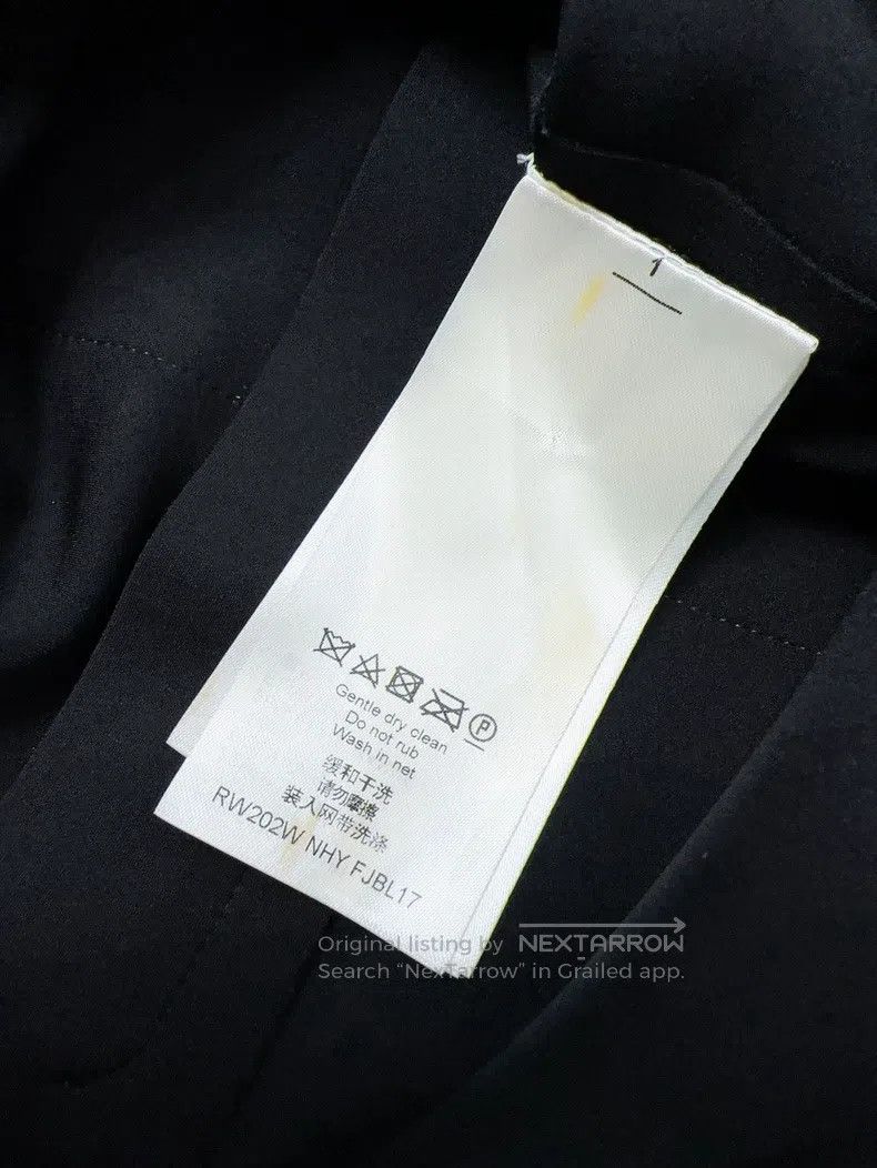 Louis Vuitton Louis Vuitton Old Flower Black Ruffle Irregular Hem Sleeve Size XS / US 0-2 / IT 36-38 - 7 Thumbnail