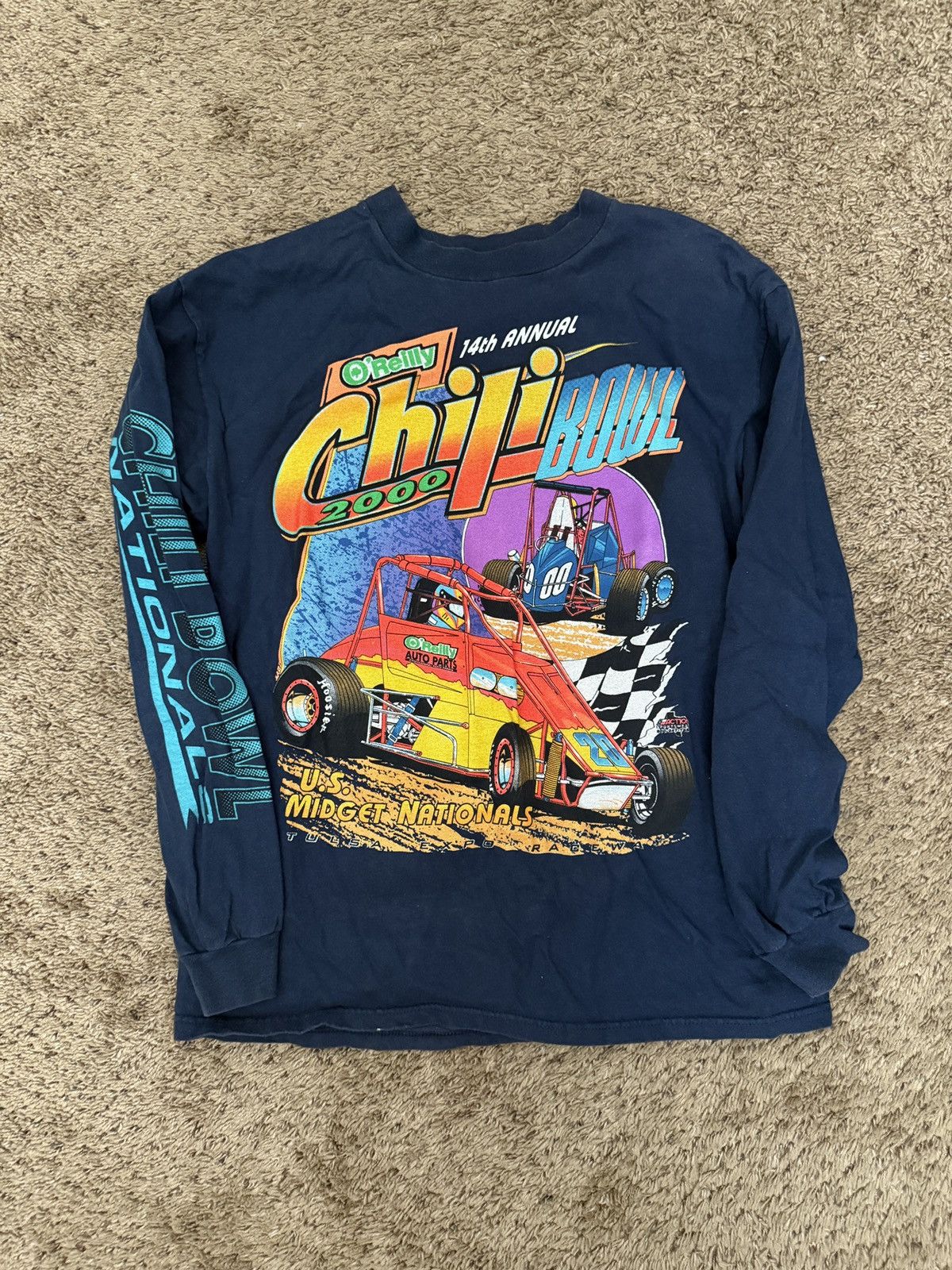 Vintage Vintage Racing Long Sleeve Size US L / EU 52-54 / 3 - 1 Thumbnail
