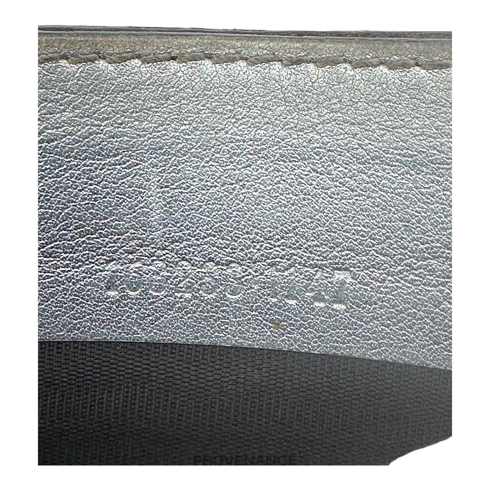 Gucci 🔴 Gucci Card Holder - Metallic GG Guccissima Leather Size ONE SIZE - 6 Thumbnail