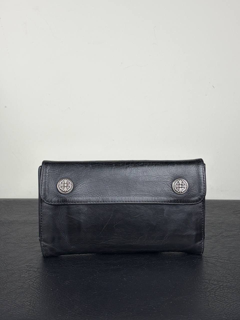 Chrome Hearts CHROME HEARTS JOEY WALLET WITH RECEIPT | Grailed