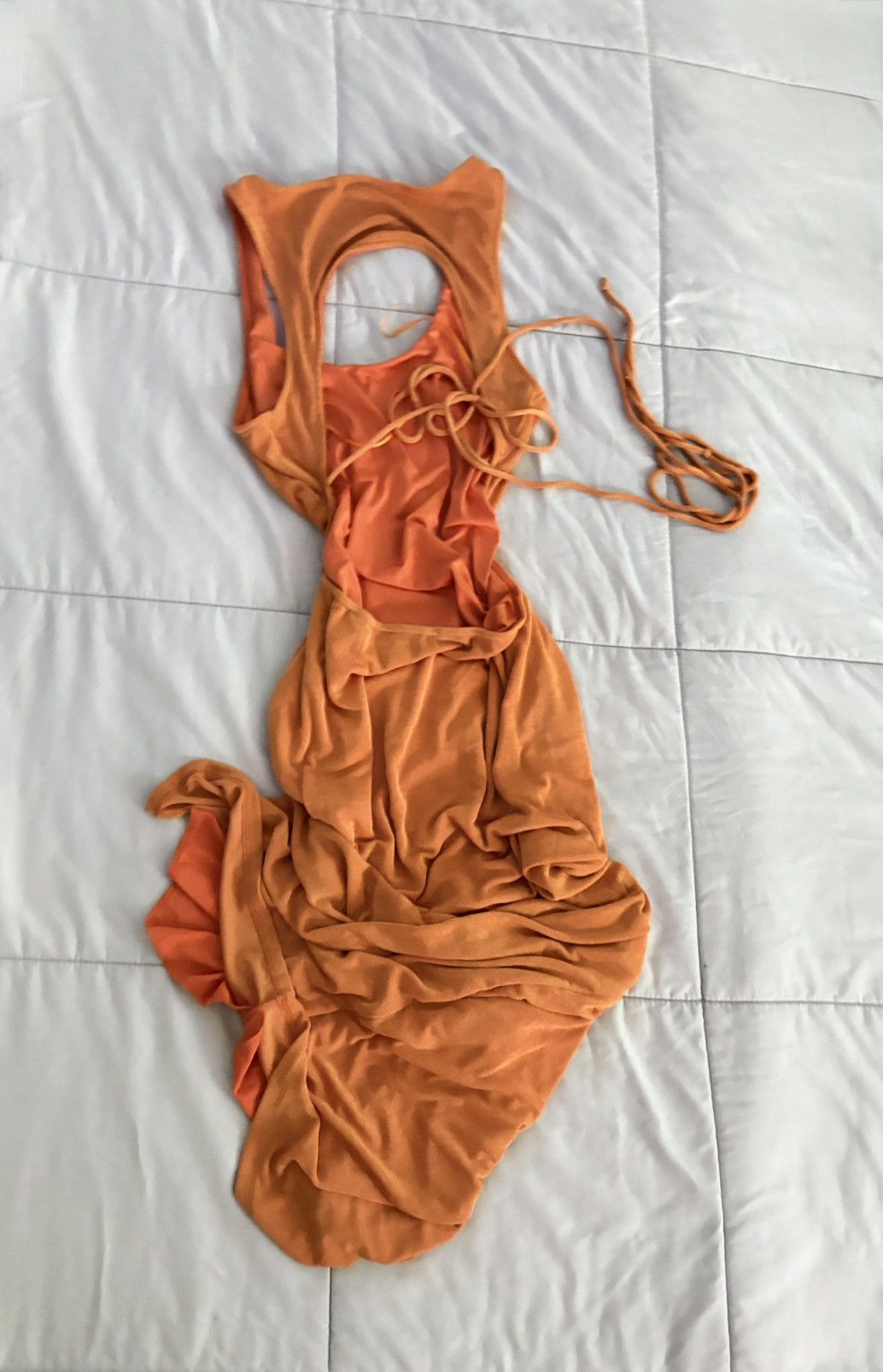 Other Orange maxi dress Size L / US 10 / IT 46 - 2 Thumbnail