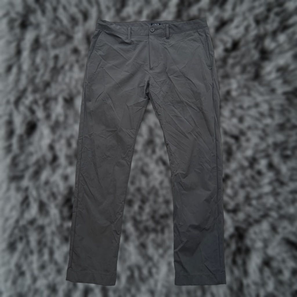 J.Crew J.CREW FLEX PANTS Mens 34x28 Gray Slim Fit Stretch Modern Trousers AA712 Regular 34 Gray Slim fit Stretch Chino Pants Mens Size US 34 / EU 50 - 1 Thumbnail