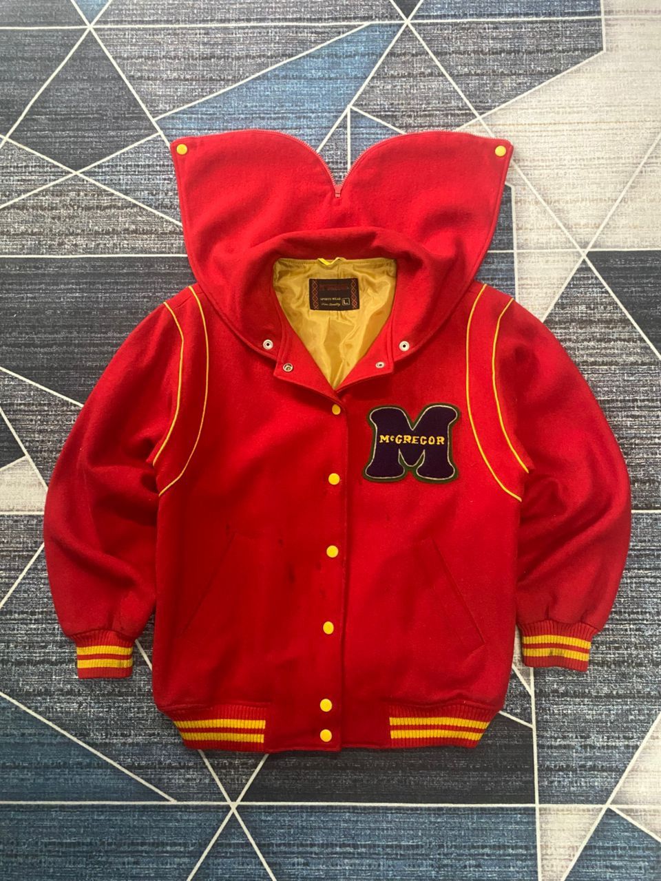 McGregor McGregor Hooded Varsity Jacket Size US M / EU 48-50 / 2 - 1 Thumbnail
