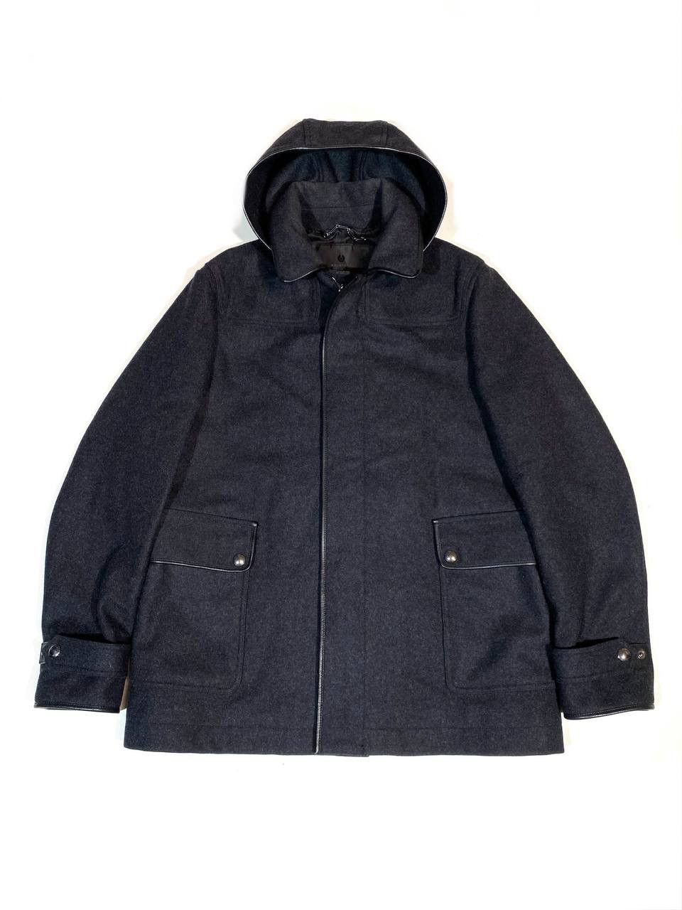 Belstaff Belstaff Wool Coat Men Jacket Made in Italy Size US XL / EU 56 / 4 - 5 Thumbnail