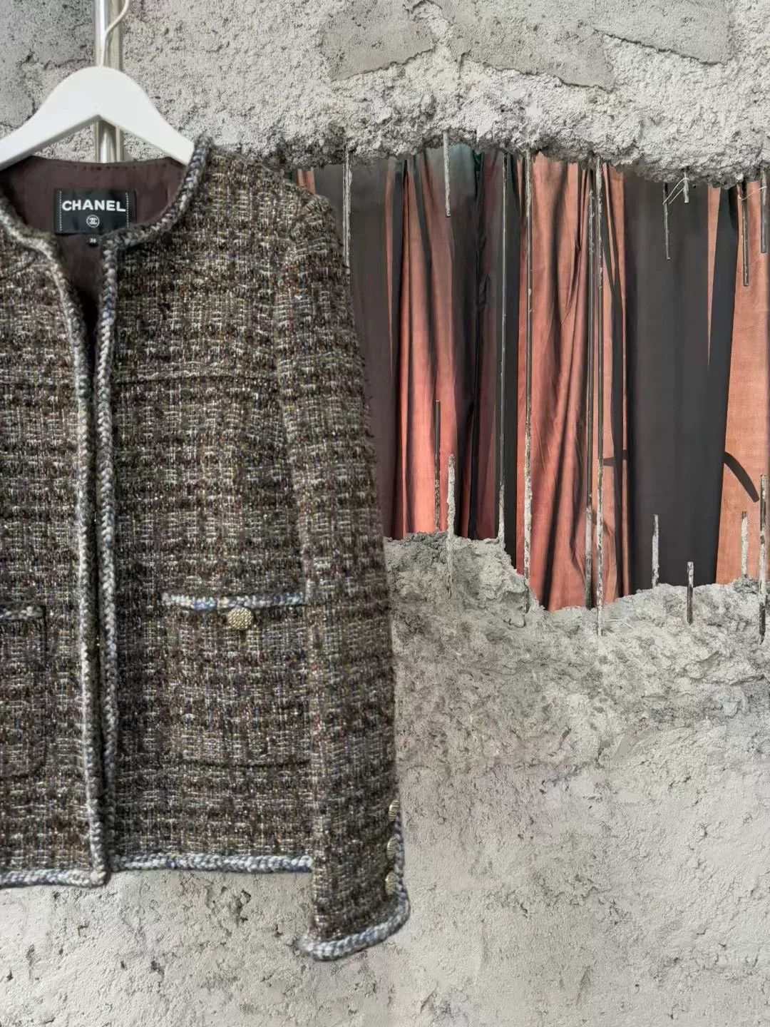 Chanel Chanel Forest Series Dark Green T Jacket Size US S / EU 44-46 / 1 - 4 Thumbnail