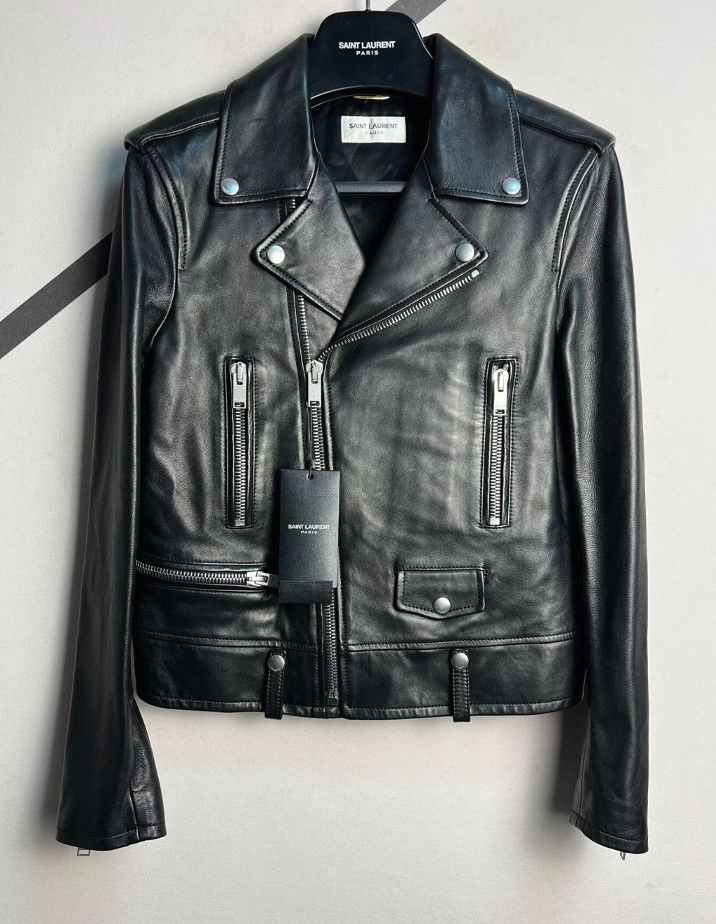 Saint Laurent Paris Motorcycle Leather Jacket