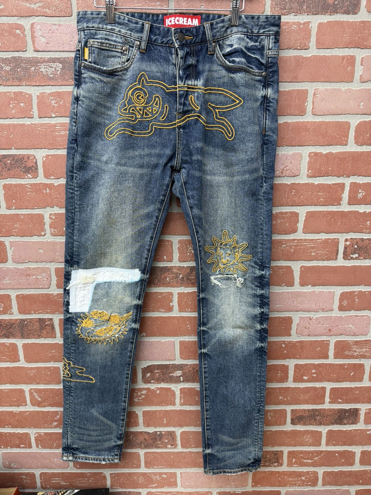 Icecream 100% Authentic IceCream Denim Jeans Size 32 🔥 Size US 32 / EU 48 - 1 Thumbnail