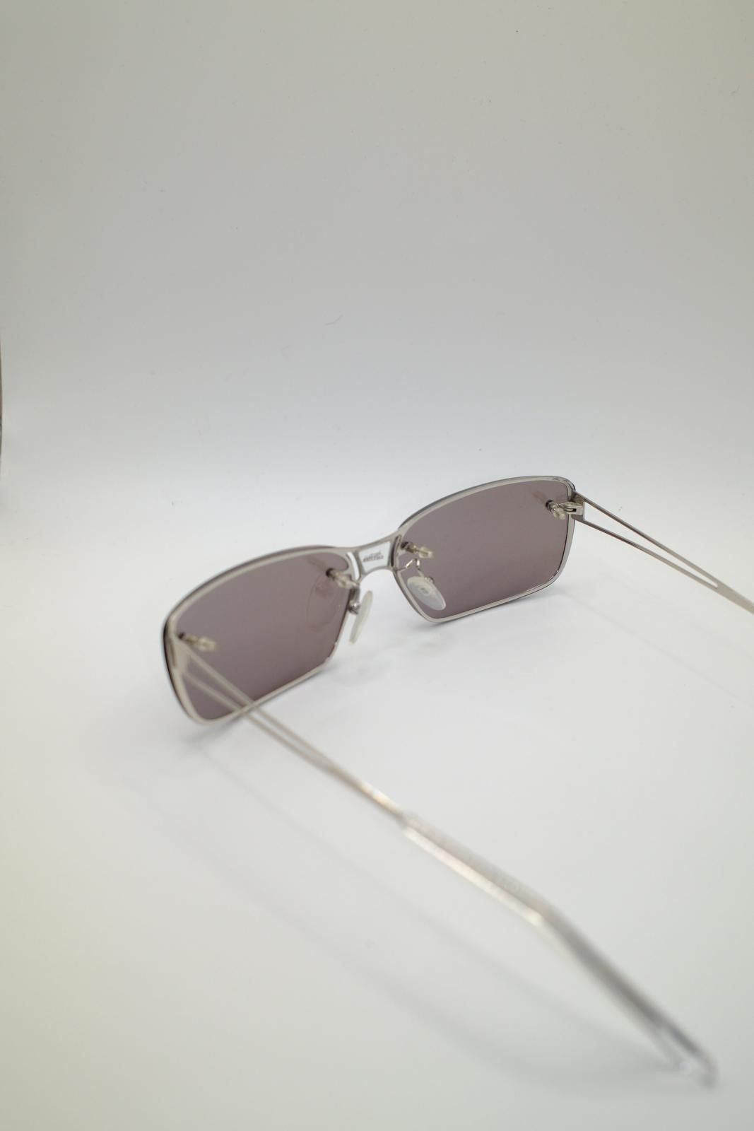 Jean Paul Gaultier 90's Jean Paul Gaultier Titanium Rim Blue Tint Sunglasses Size ONE SIZE - 4 Thumbnail
