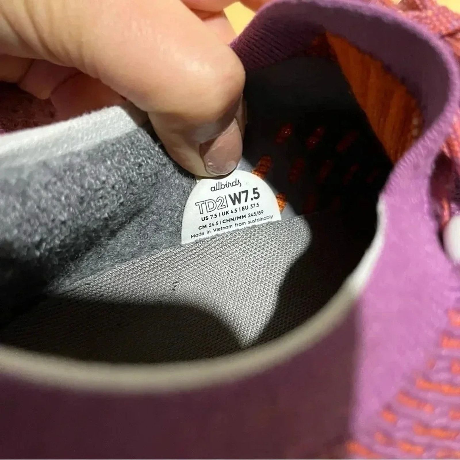 Allbirds Womens Allbirds Shoes 7.5 Tree Dasher 2 TD2 Pink Lux Size US 7.5 / IT 37.5 - 7 Thumbnail