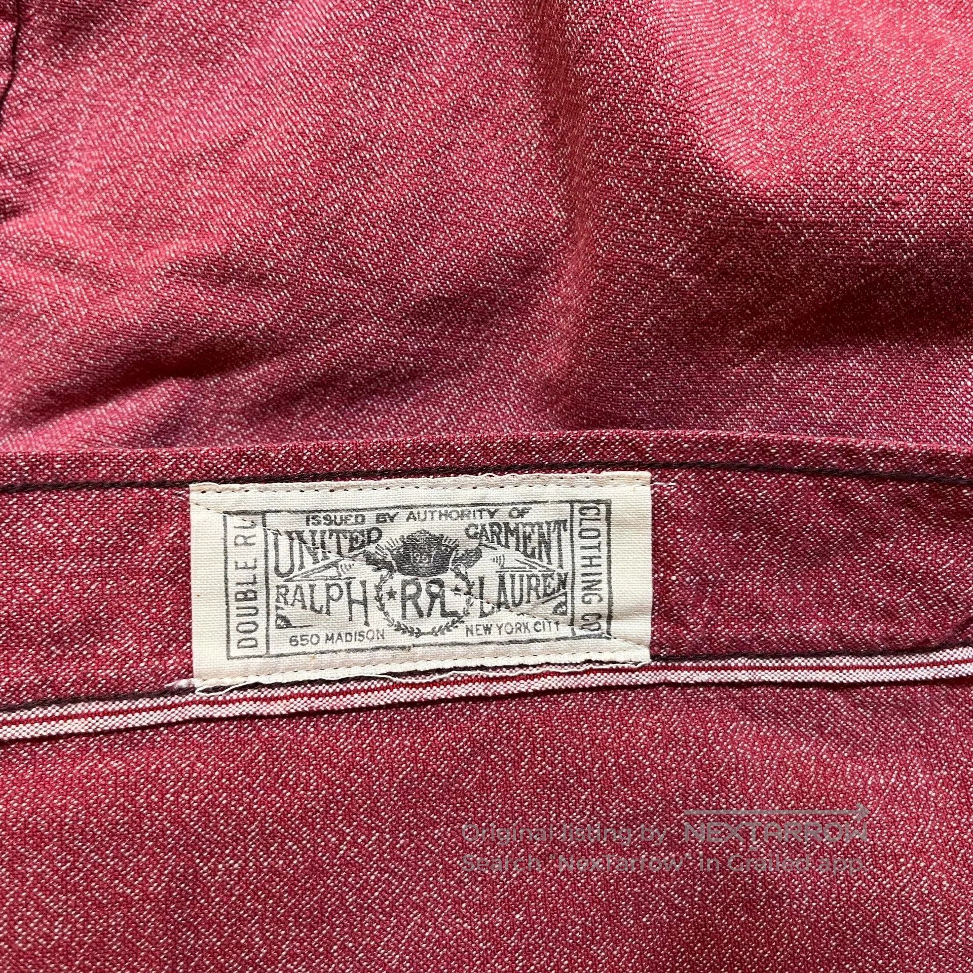 RRL Ralph Lauren Double RL Ralph Lauren Western Shirt. Size US M / EU 48-50 / 2 - 5 Thumbnail
