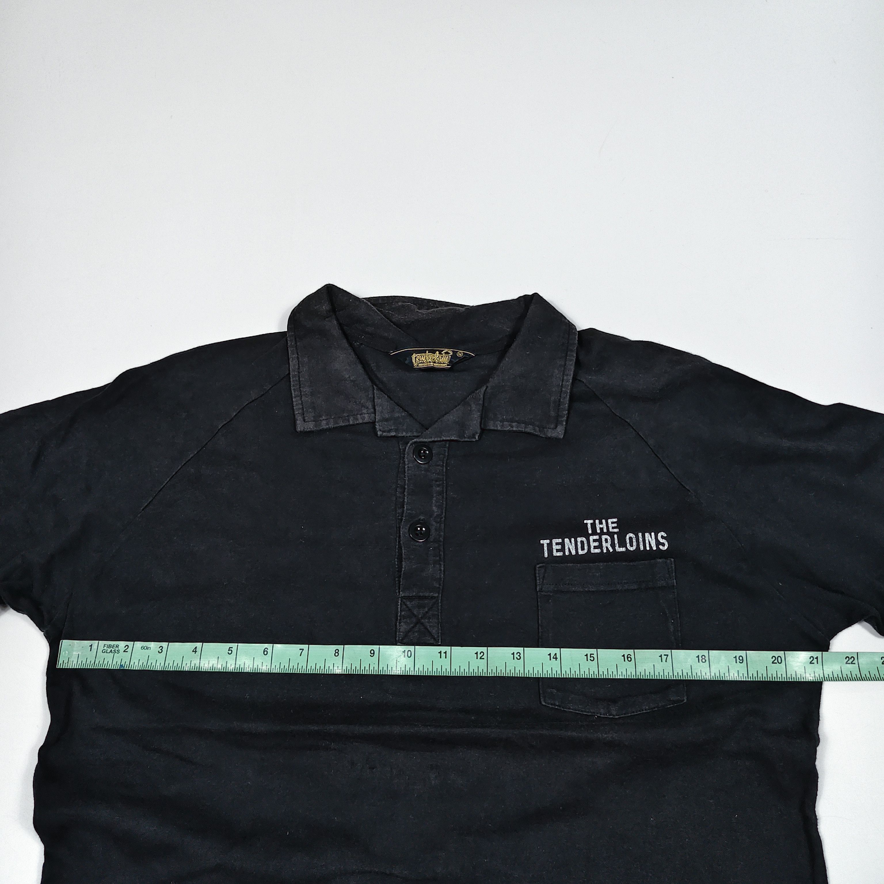 Tenderloin The Tenderloins Black Polo Chest Pocket #F Size US L / EU 52-54 / 3 - 6 Thumbnail
