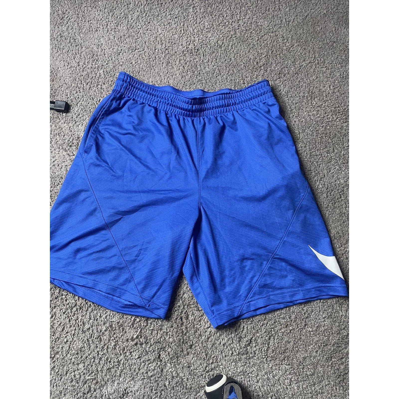 Nike Size XL- Nike Shorts Mens Blue Dri Fit Mesh Athletic Gym Size US 41 - 1 Thumbnail