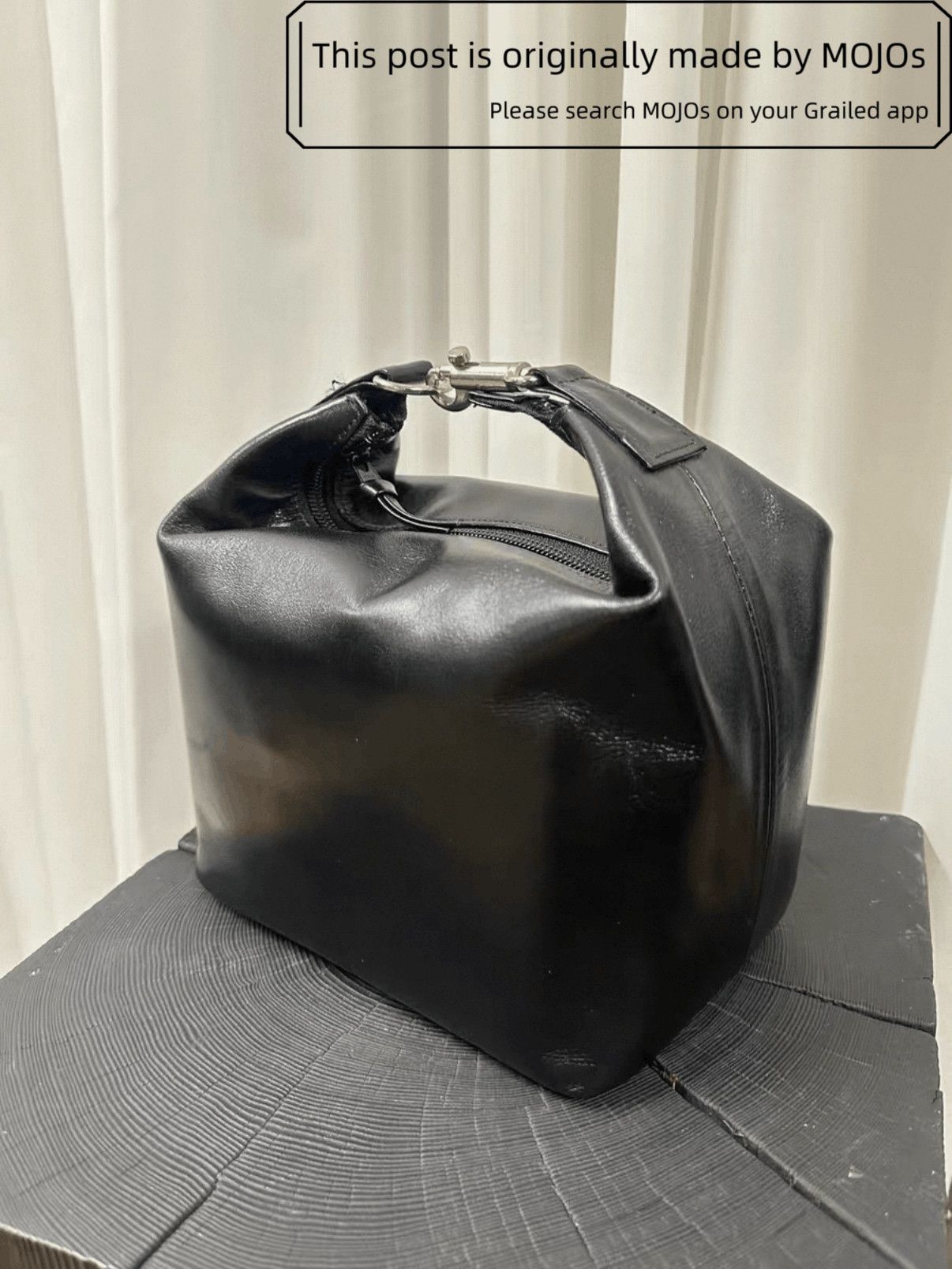 Yohji Yamamoto Yohji Yamamoto Y's Leather Hand Bag mojos229 Size ONE SIZE - 3 Thumbnail