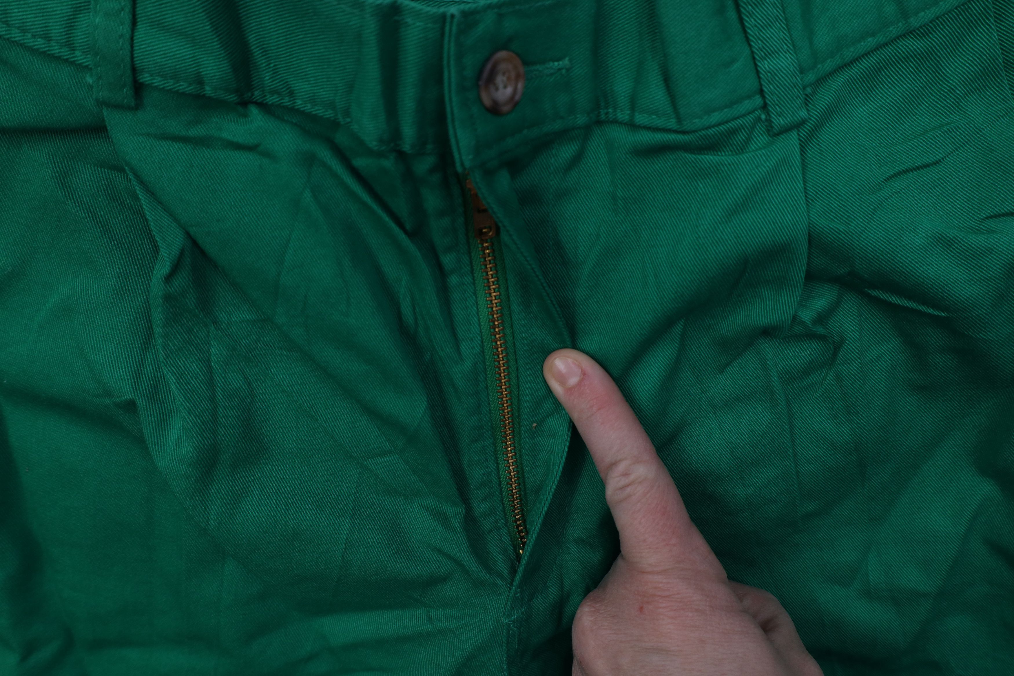 Vintage Deadstock Vintage 70s Streetwear Above Knee Shorts Kelly USA Size US 32 / EU 48 - 9 Thumbnail