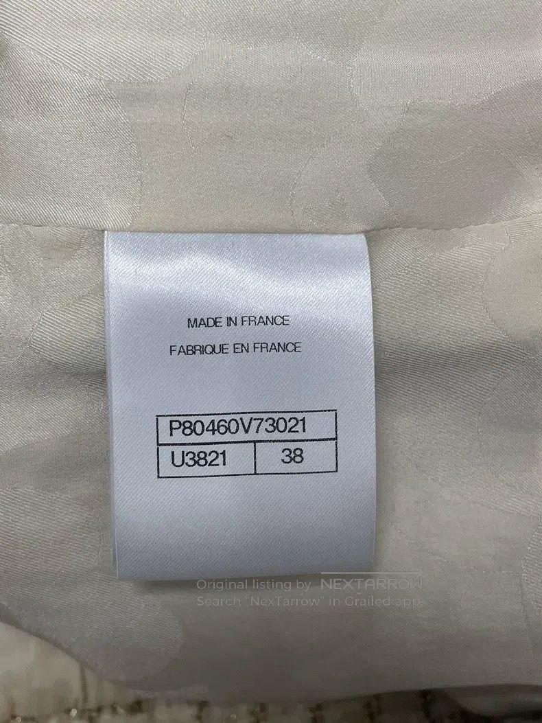 Chanel Chanel 25K new beige colour-blocked tweed plaid vest jacke Size XS / US 0-2 / IT 36-38 - 5 Thumbnail