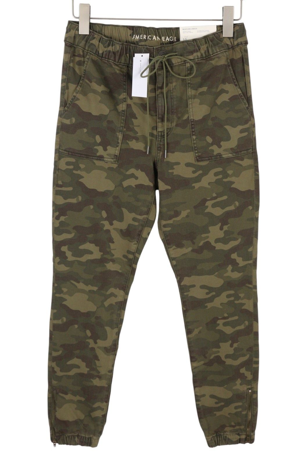 American Eagle Outfitters JEGGING JOGGER W30 Camo Pants 89006 Size 30" / US 8 / IT 44 - 2 Thumbnail