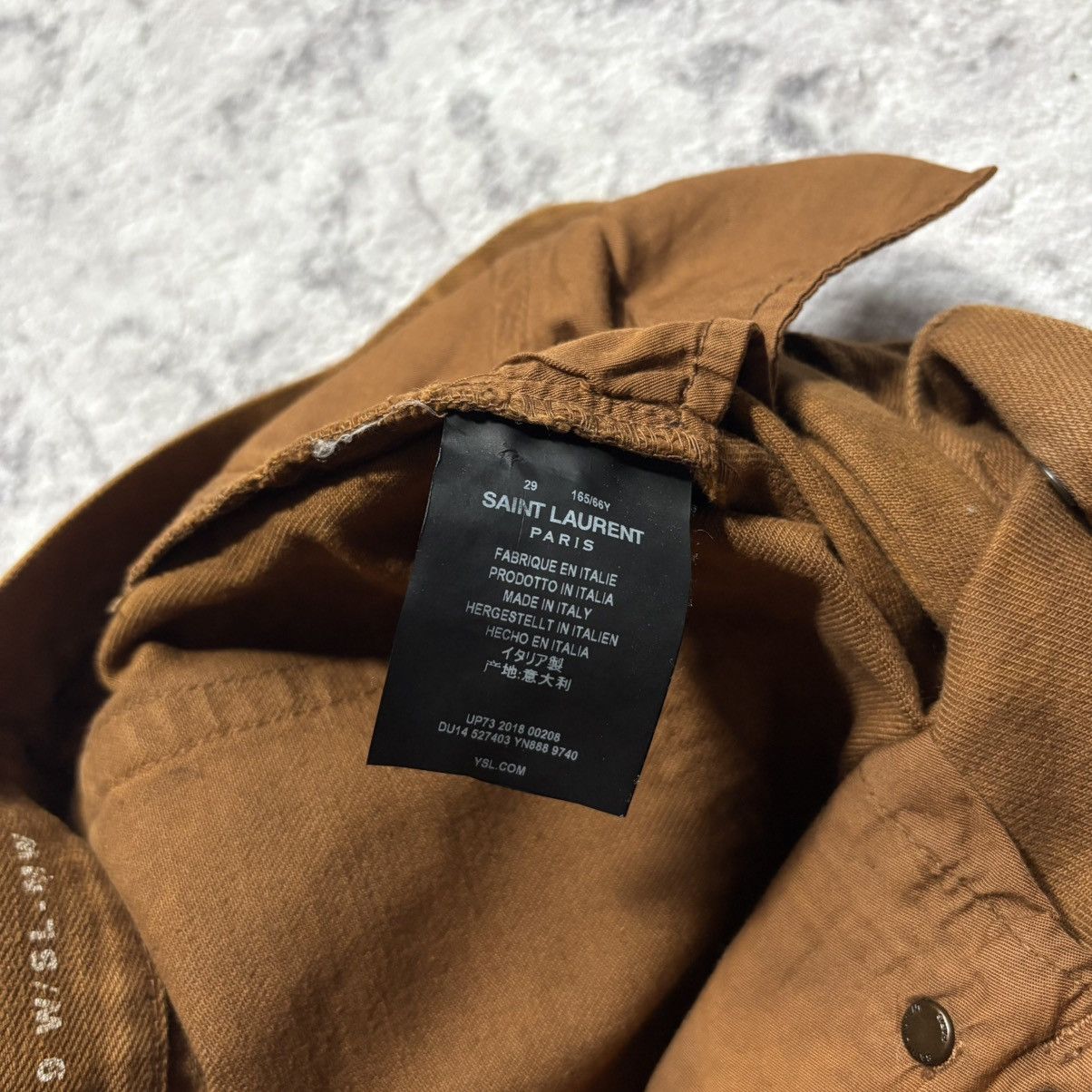 Saint Laurent Paris Saint Laurent Paris 2018 D19 Cheetah Print Jeans | Size 29 Size US 29 - 12 Thumbnail