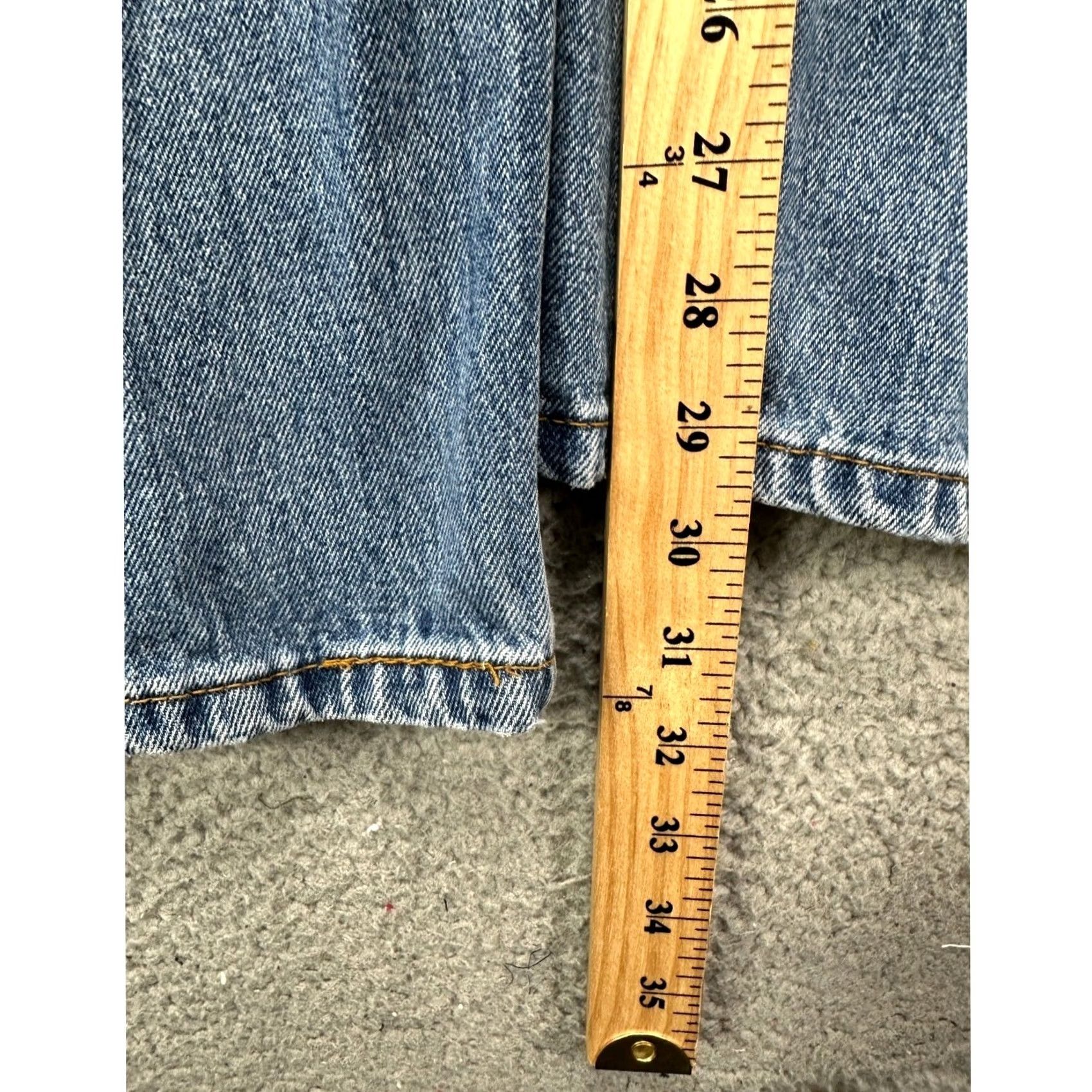 Levi's Levi's 550 Jeans 42X32 Blue Relaxed Straight Denim Pant 5 Pocket Red Tab Mens Jeans Size US 42 / EU 58 - 7 Thumbnail