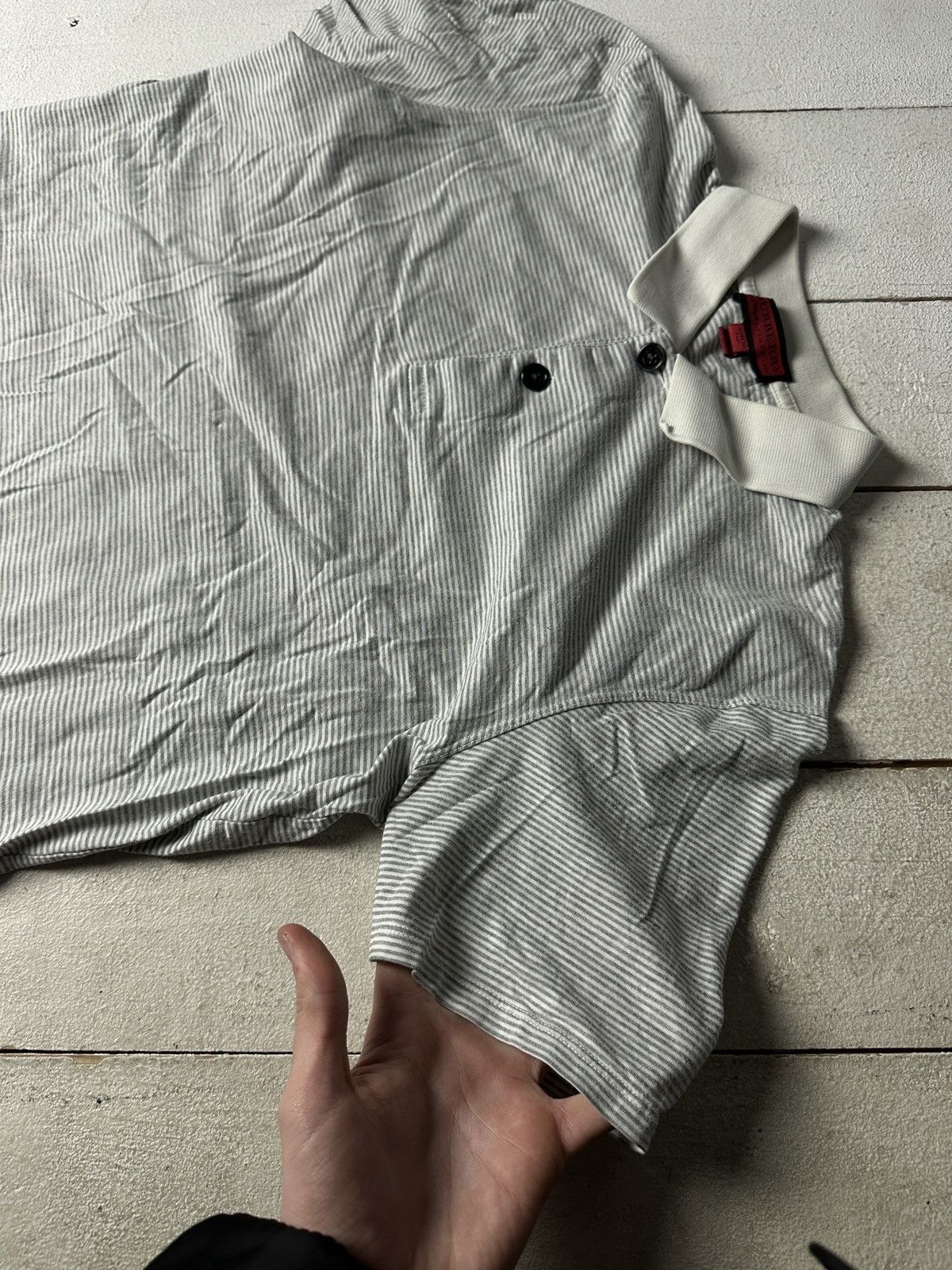 Burberry 🚨Vintage Burberry’s RARE Polo luxury old money nova check Size US S / EU 44-46 / 1 - 2 Thumbnail