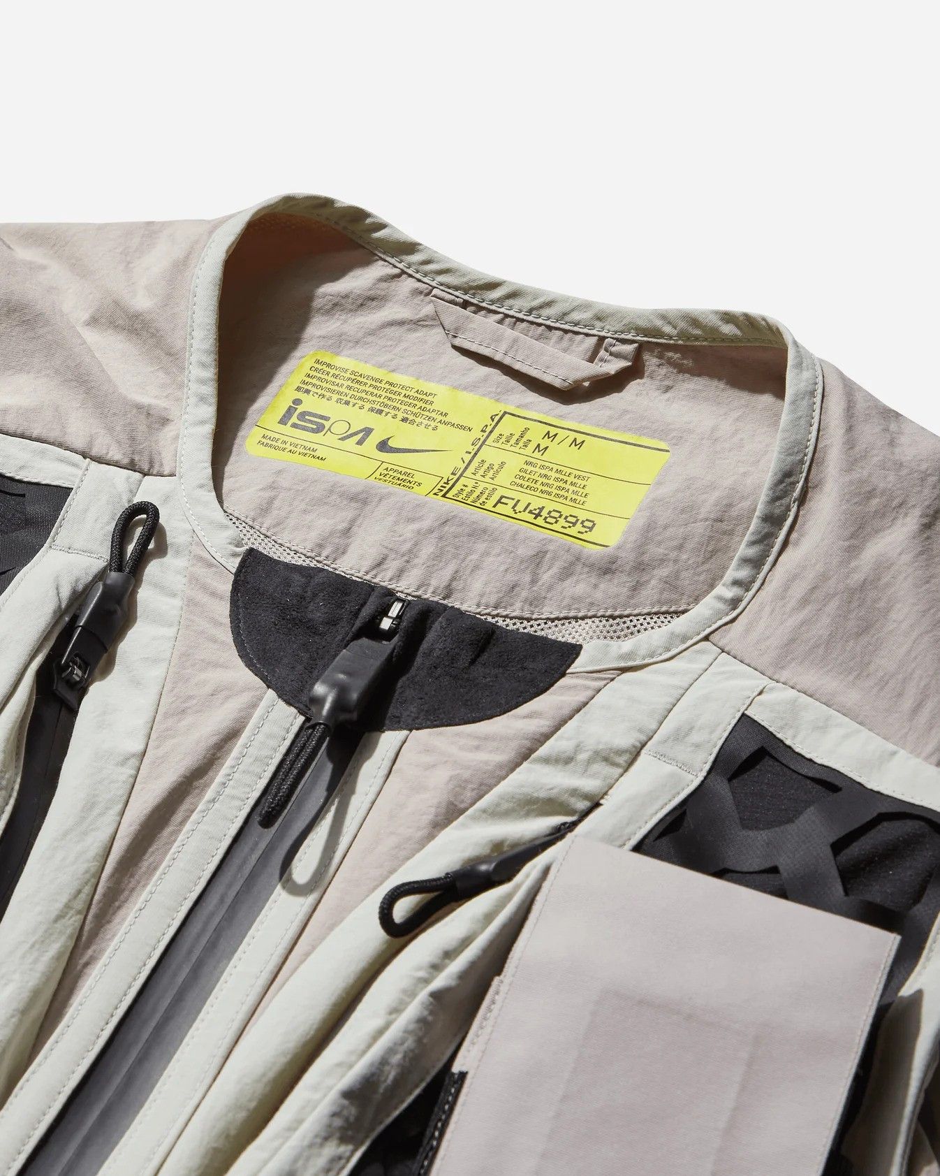 Nike Nike ISPA Modular Pocket Vest Light Bone Size US XS / EU 42 / 0 - 3 Thumbnail