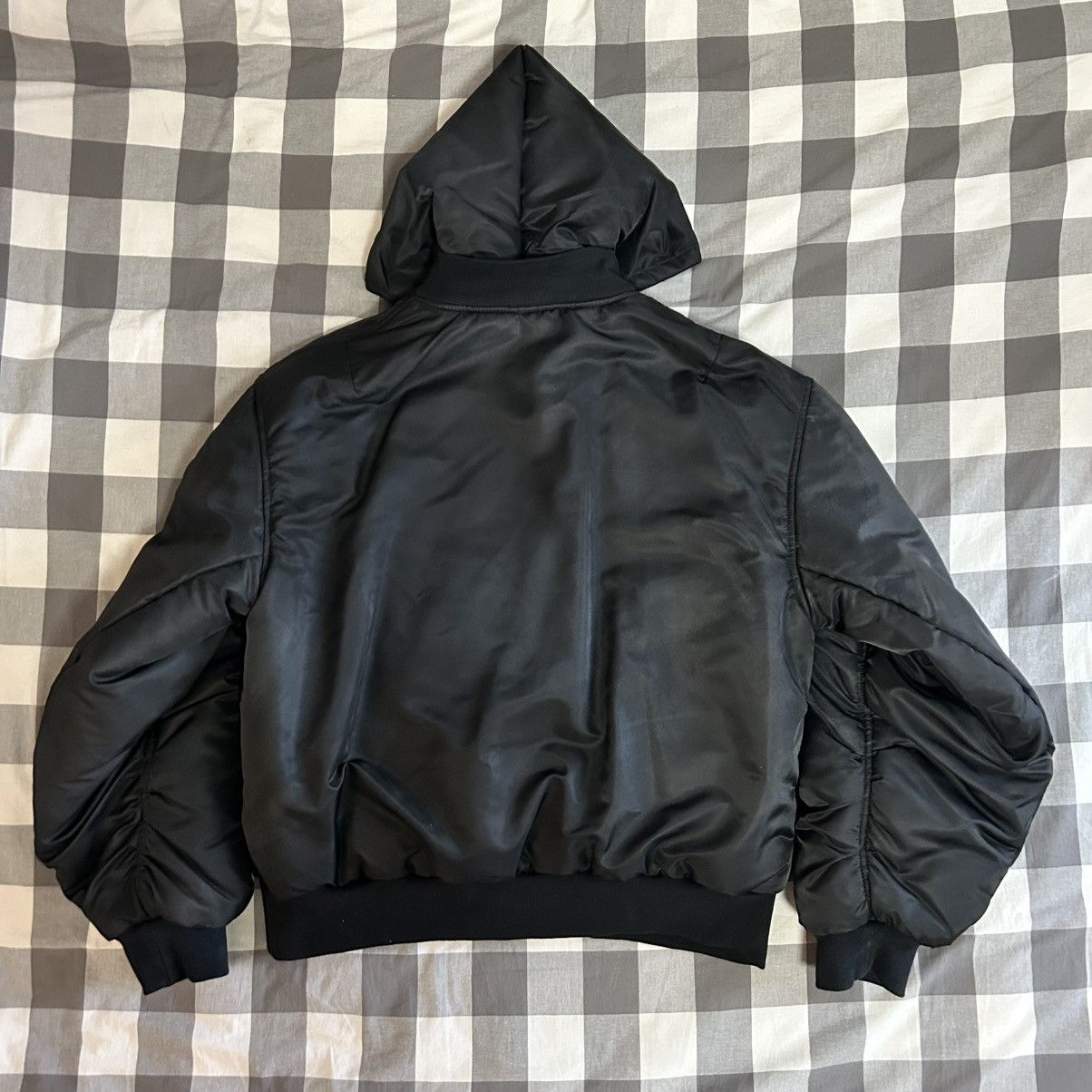 No Faith Studios NO/FAITH STUDIOS REVERSIBLE ONYX BOMBER JACKET Size US XL / EU 56 / 4 - 2 Thumbnail