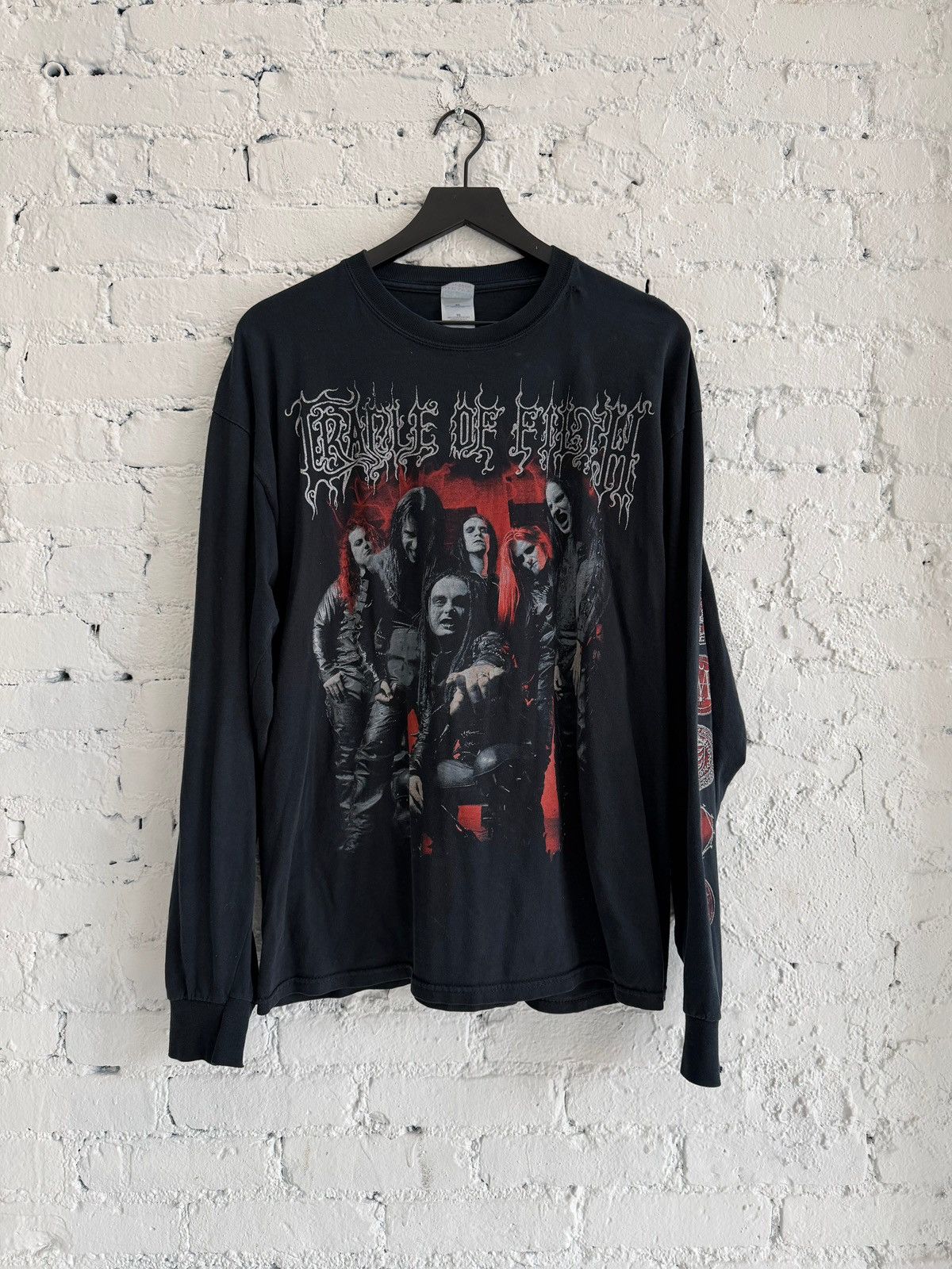 Vintage 2000s CRADLE OF FILTH L/S BAND TEE Size US XL / EU 56 / 4 - 1 Thumbnail