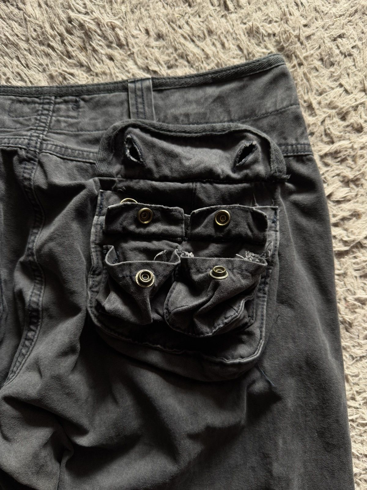 Japanese Brand A Nameless Brand Japan Parasite Cargo Pants Size US 32 / EU 48 - 11 Thumbnail