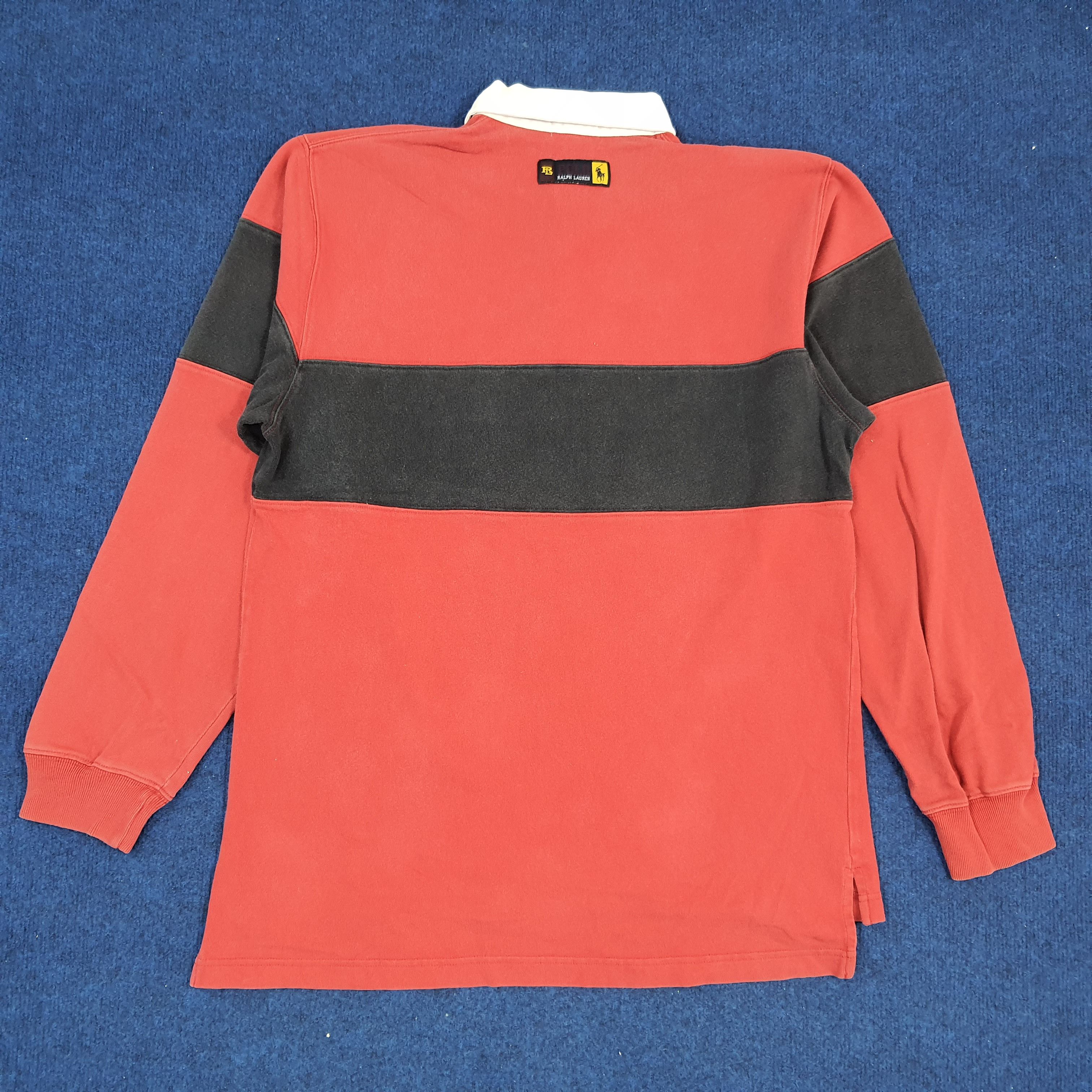 Polo Ralph Lauren × Vintage Vintage Polo by Ralph Lauren Long Sleeve Polo Shirt Size US L / EU 52-54 / 3 - 3 Thumbnail