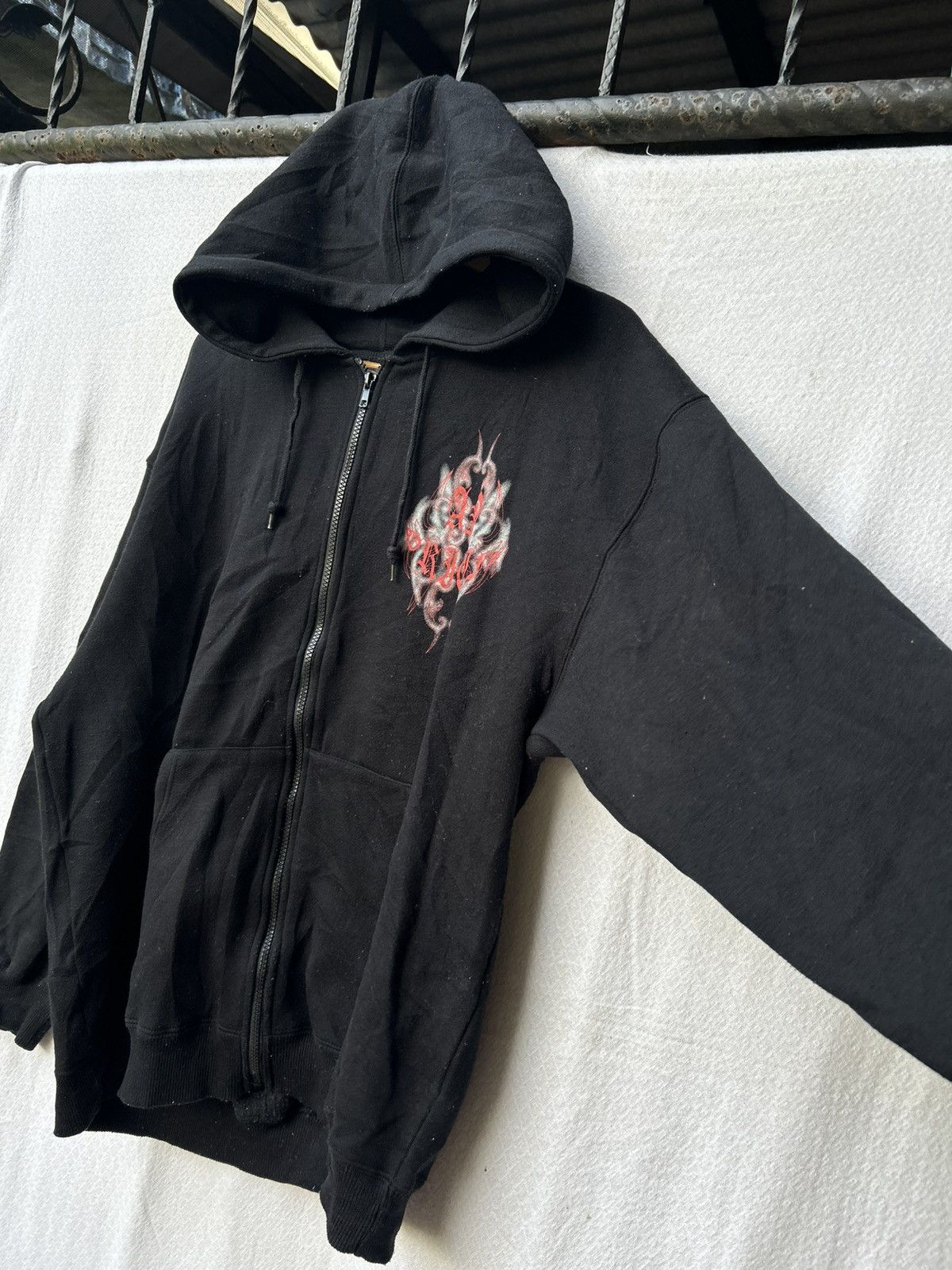 If Six Was Nine × Japanese Brand × Le Grande Bleu (L.G.B.) 💸BINDINGOFFER💸Tribal Zip Hoodie Poem Ifsixwasnine LGB Style Size US XL / EU 56 / 4 - 5 Thumbnail