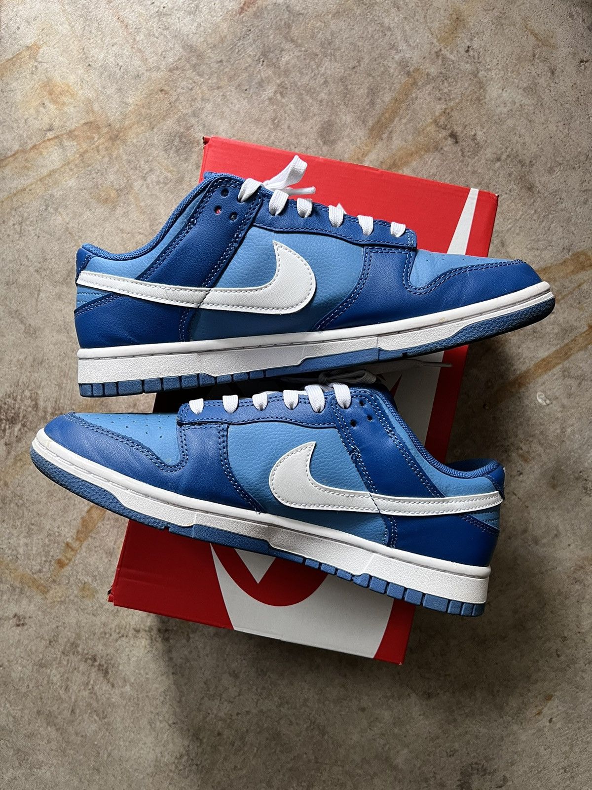 Nike Nike Dunk Low Marina Blue Size US 8.5 / EU 41-42 - 2 Thumbnail