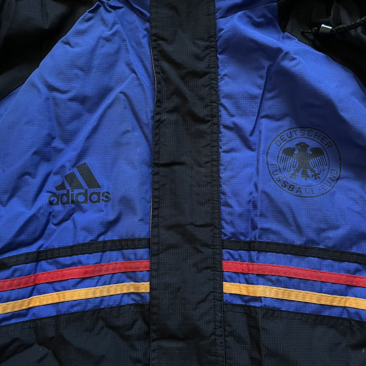 Adidas Retro 90s Adidas Germany DEUTSCHER jacket jersey bomber Size US M / EU 48-50 / 2 - 2 Thumbnail