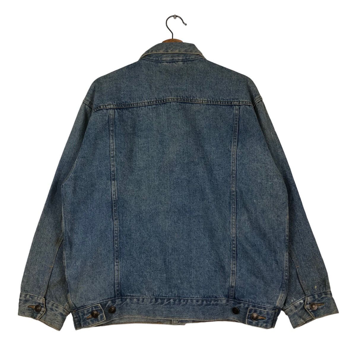 Japanese Brand 🔥Vintage Mac Eye Denim Trucker Biker Jacket Toyo Enterprise Size US L / EU 52-54 / 3 - 8 Thumbnail