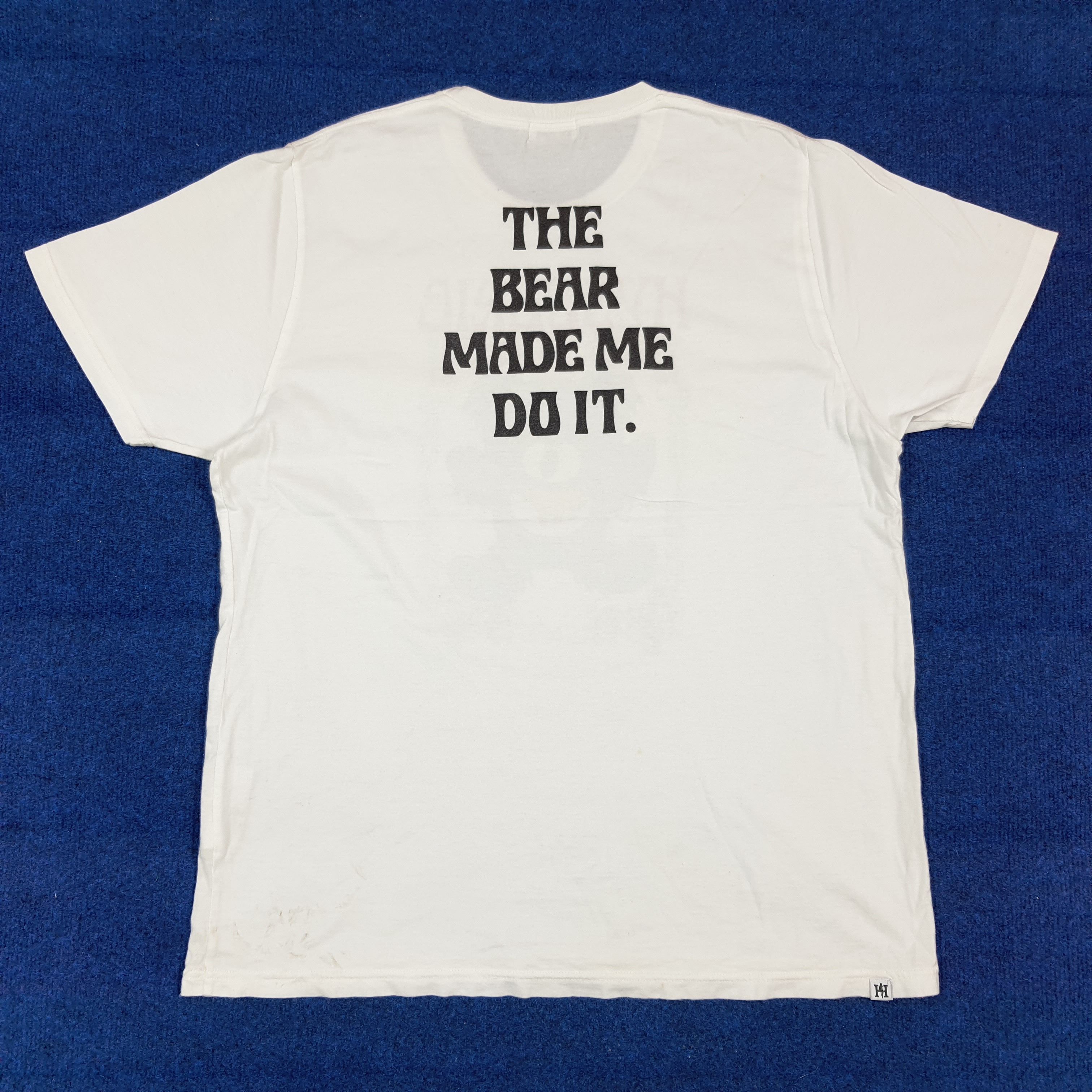 Hysteric Glamour Vintage Hysteric Glamour Japan Bear Graphic Tee C294N41 Size US L / EU 52-54 / 3 - 3 Thumbnail