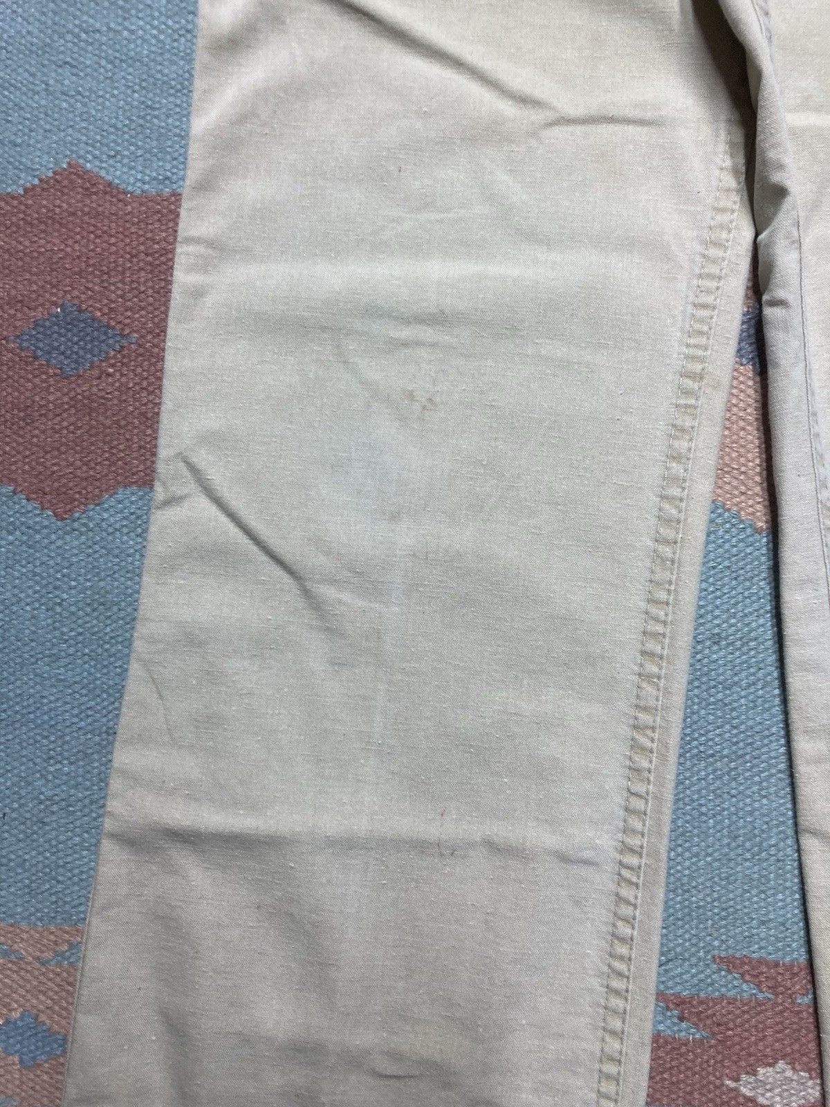 Levi's × Vintage 1970s Levi's movin on jeans flare bell bottom pants 30x34 Size US 30 / EU 46 - 9 Thumbnail