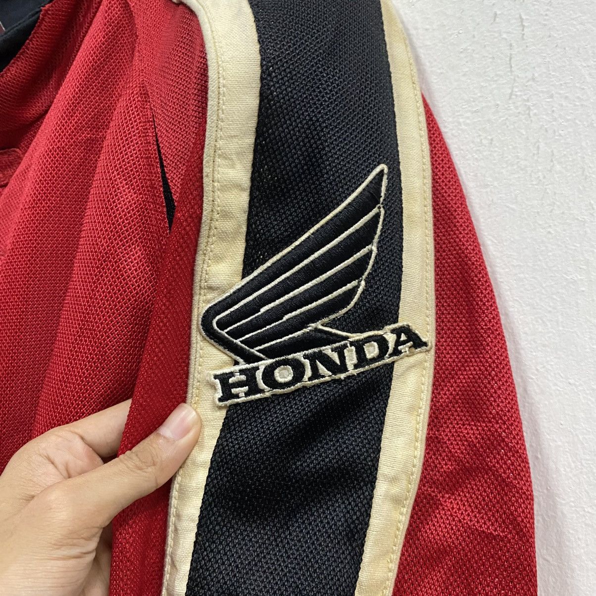 Honda VTG‼️ Honda Super Boldor Racing Technology motorcycle jacket Size US XL / EU 56 / 4 - 10 Thumbnail