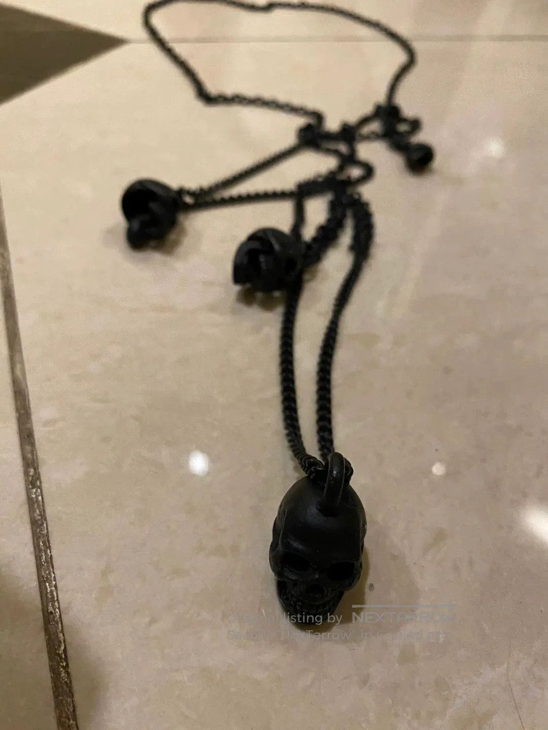 Number (N)ine Numbernine Skull Necklace. Size ONE SIZE - 2 Thumbnail