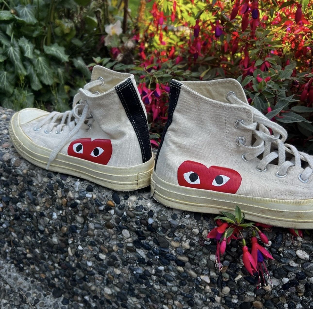 Comme des Garcons Converse Chuck Taylor All Star High x Comme des Garcons Size US 6 / IT 36 - 6 Thumbnail