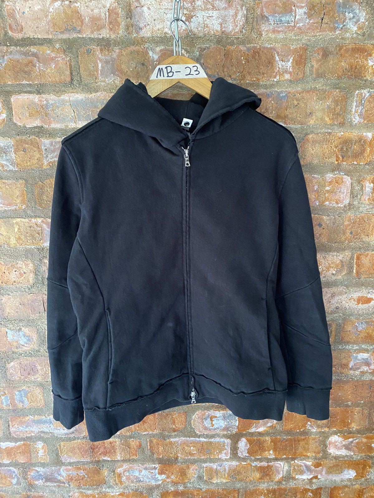 Julius 2000s WJK moleskin Panelled hoodie Size US M / EU 48-50 / 2 - 2 Thumbnail