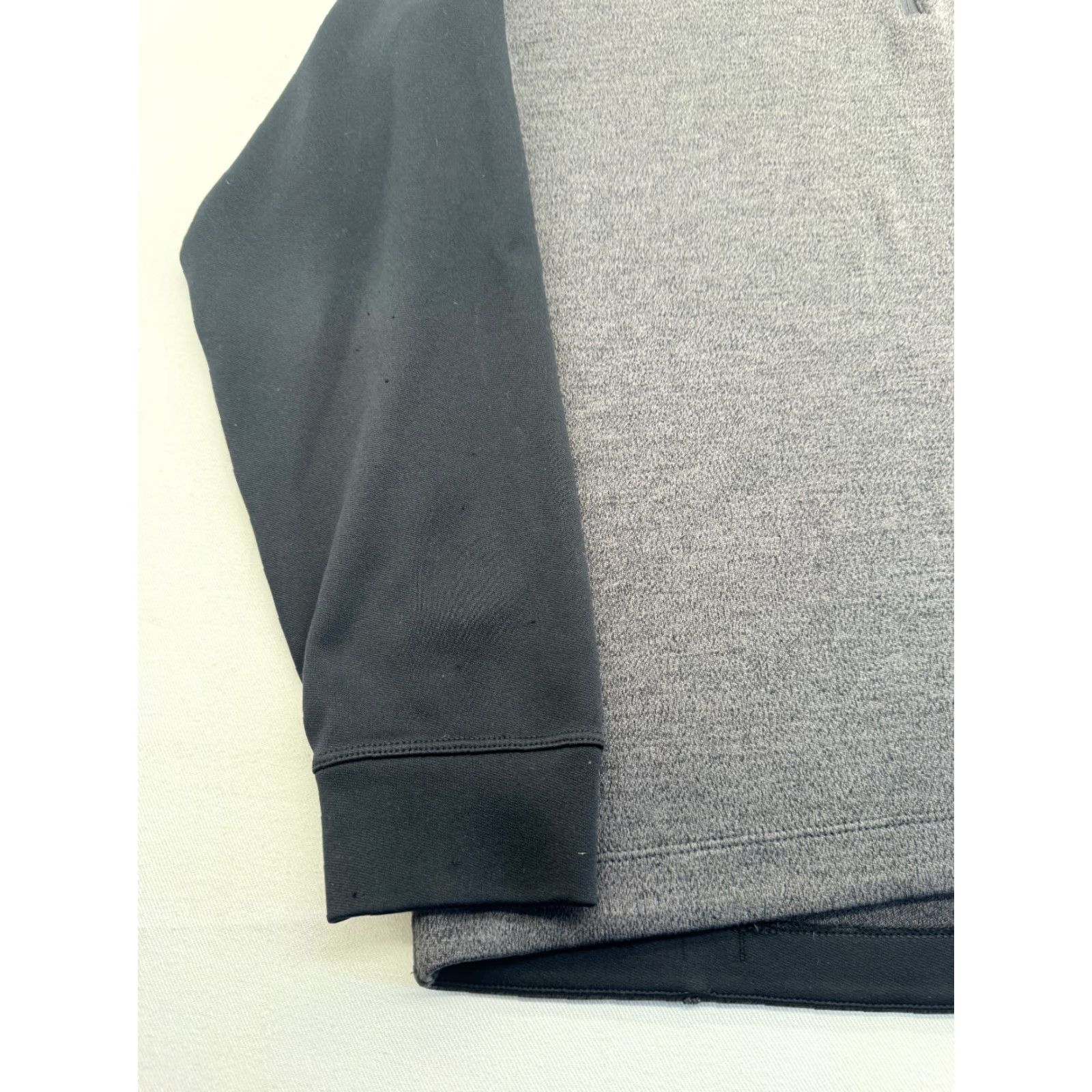 Nike Nike Golf Tour Performance Dri-Fit Mens XL 1/4 Zip Pullover Gray Nike Golf Shirt XL Mens 1/4 Zip Gray/Black Sports Outdoor 2529 Size US XL / EU 56 / 4 - 5 Thumbnail