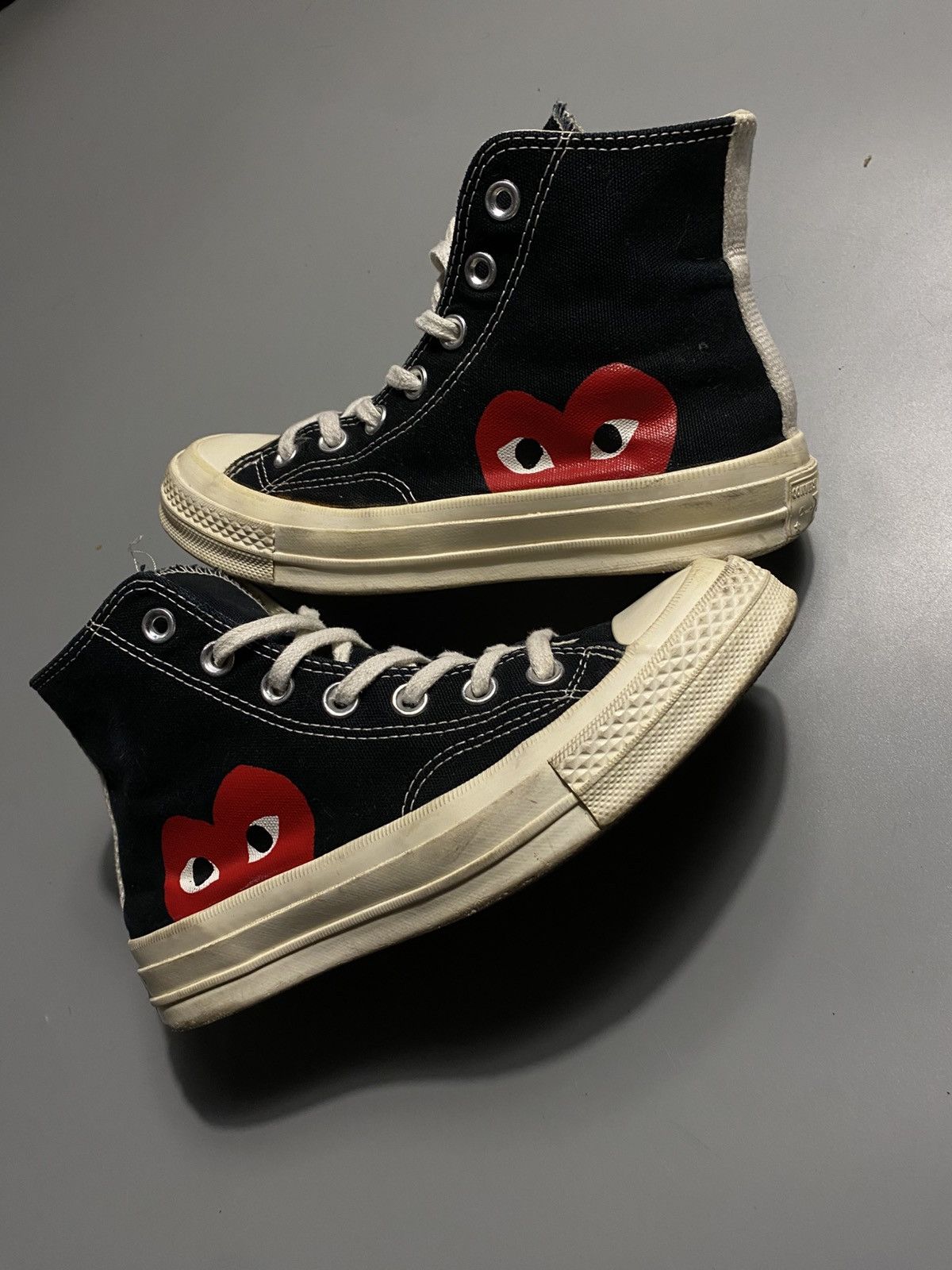 Comme des Garcons CDG x Converse hi-top sneakers Size US 7 / IT 37 - 3 Thumbnail