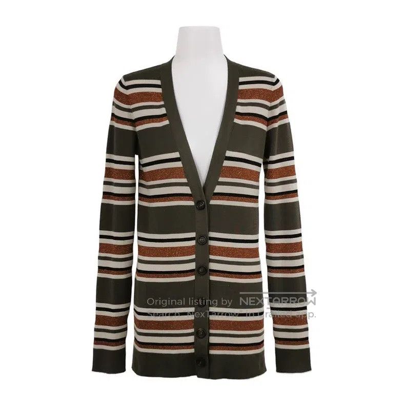 Brunello Cucinelli Brunello Cucinelli Wool and Cashmere Mixed Knit V-Neck Swe Size S / US 4 / IT 40 - 1 Thumbnail