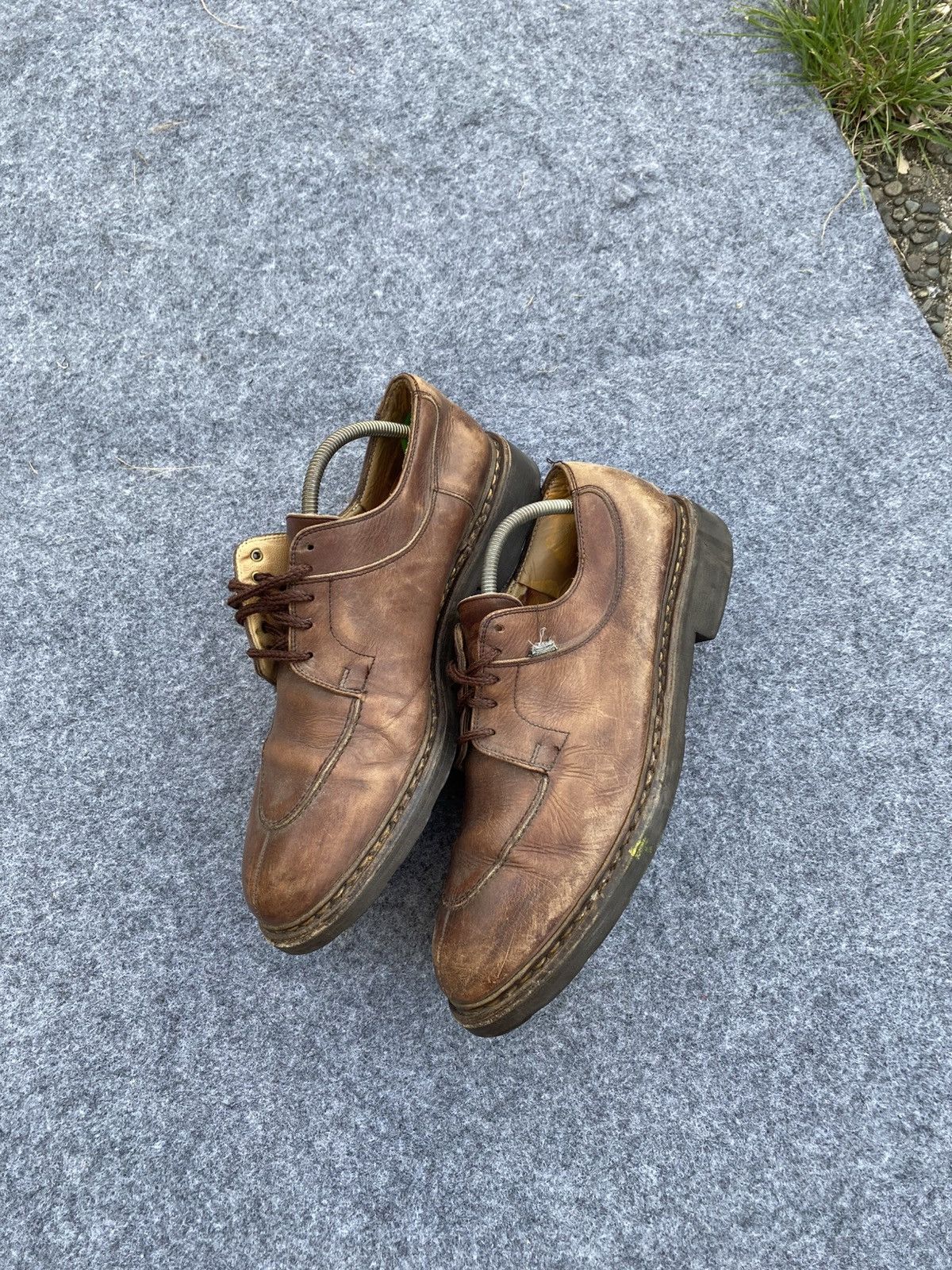 Paraboot Paraboot avignon norwegian split toe brown derby leather Size US 10 / EU 43 - 2 Thumbnail