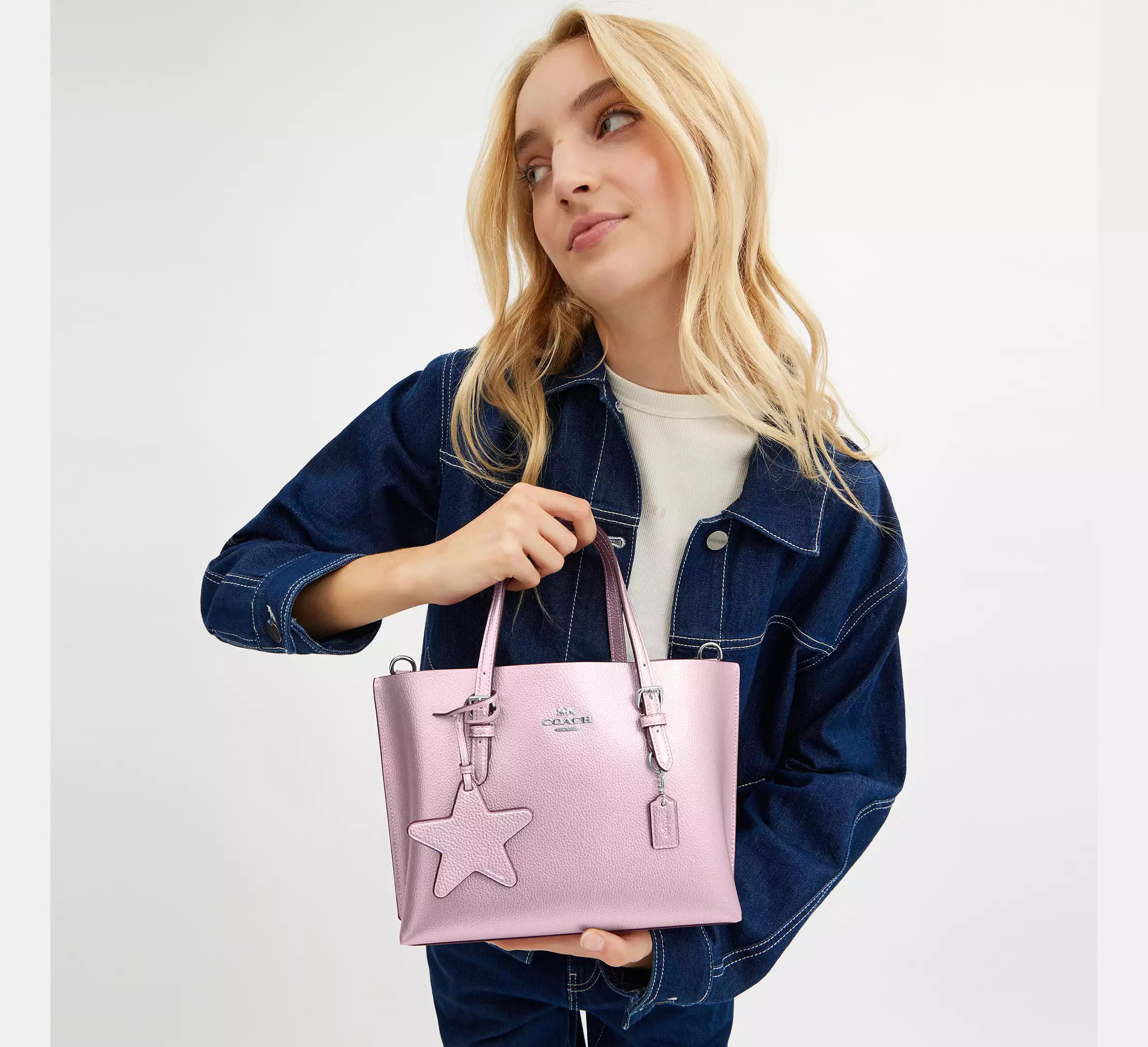 Coach Mollie Tote Bag 25 CX253 Size ONE SIZE - 8 Thumbnail