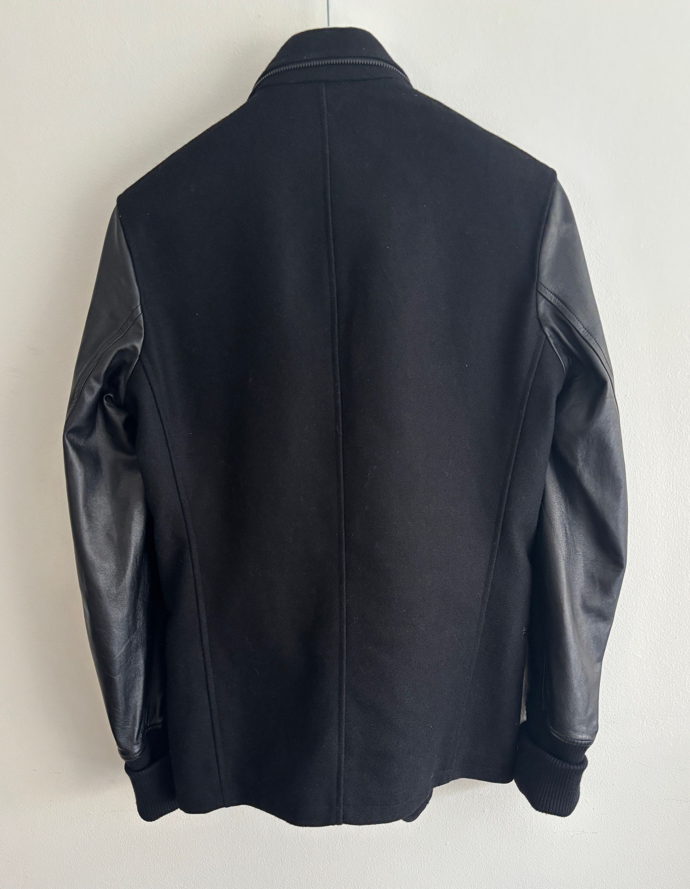 Adidas Hybrid Blazer Varsity Jacket Wool/ Leather AW09 Size US M / EU 48-50 / 2 - 8 Thumbnail